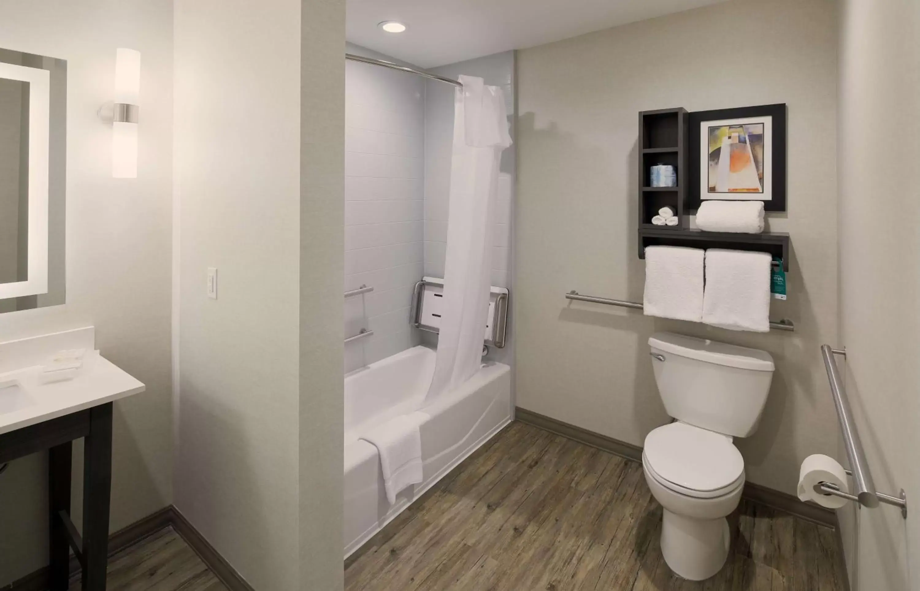 Bathroom in Homewood Suites By Hilton Topeka