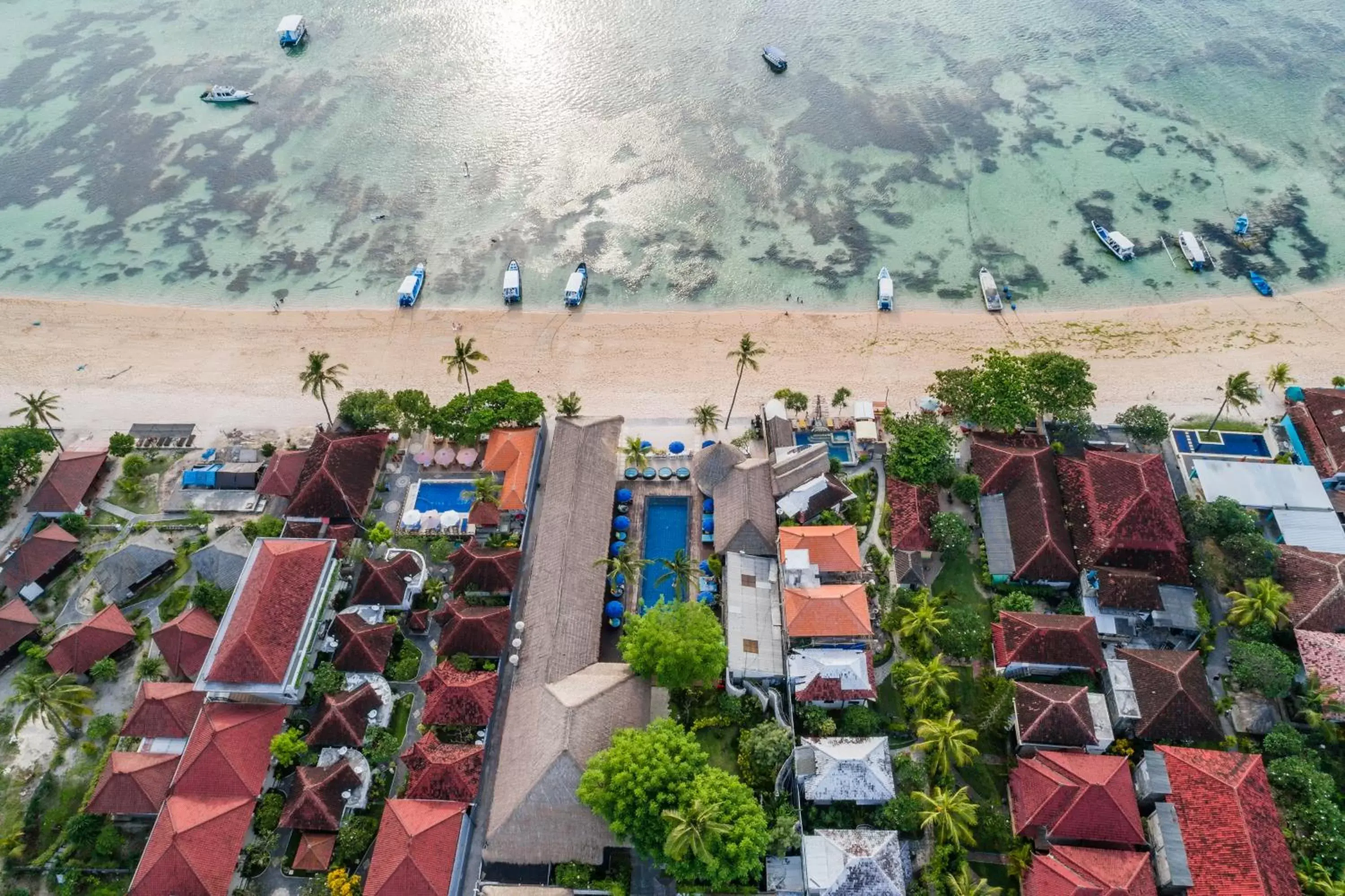 Bird's eye view, Bird's-eye View in Lembongan Beach Club & Resort