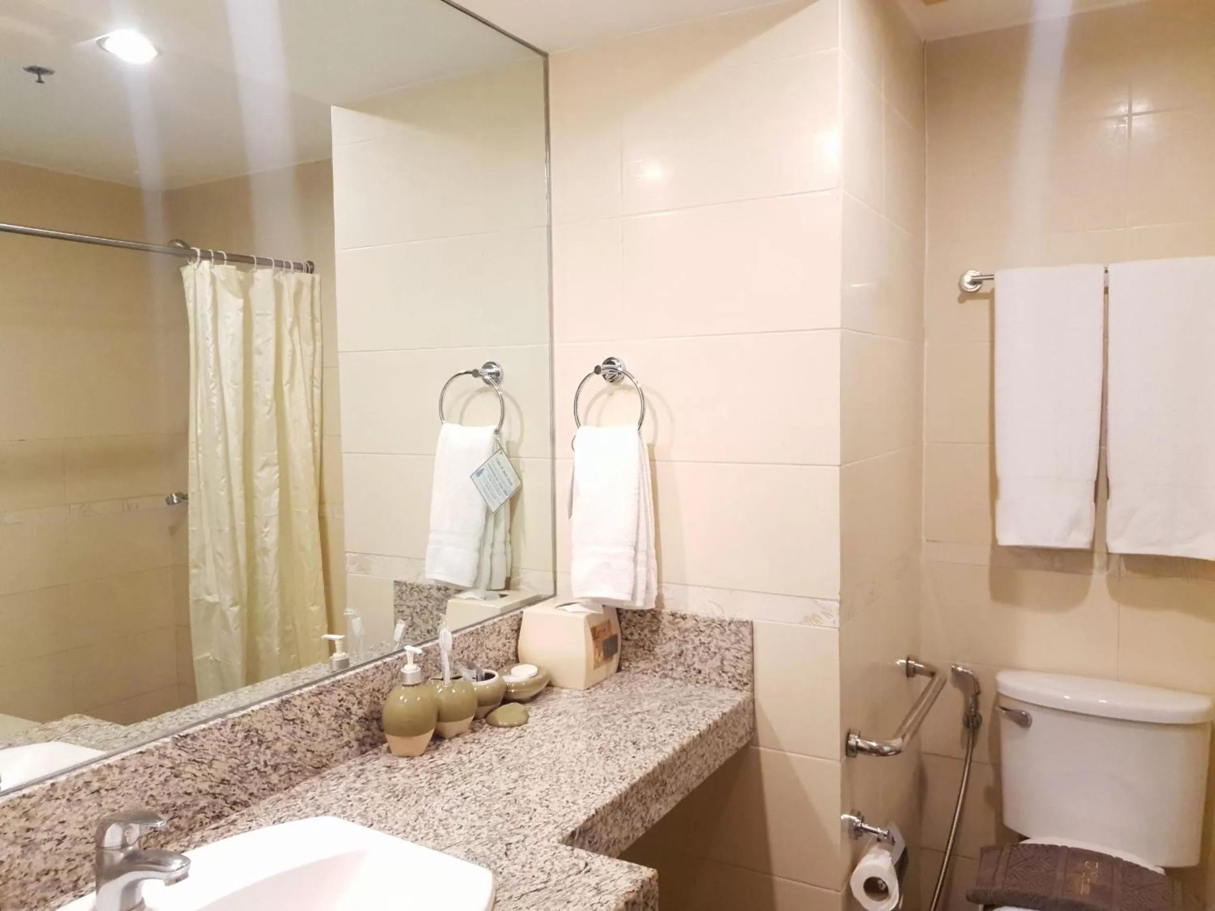 Bathroom in Festive Hotel Makati