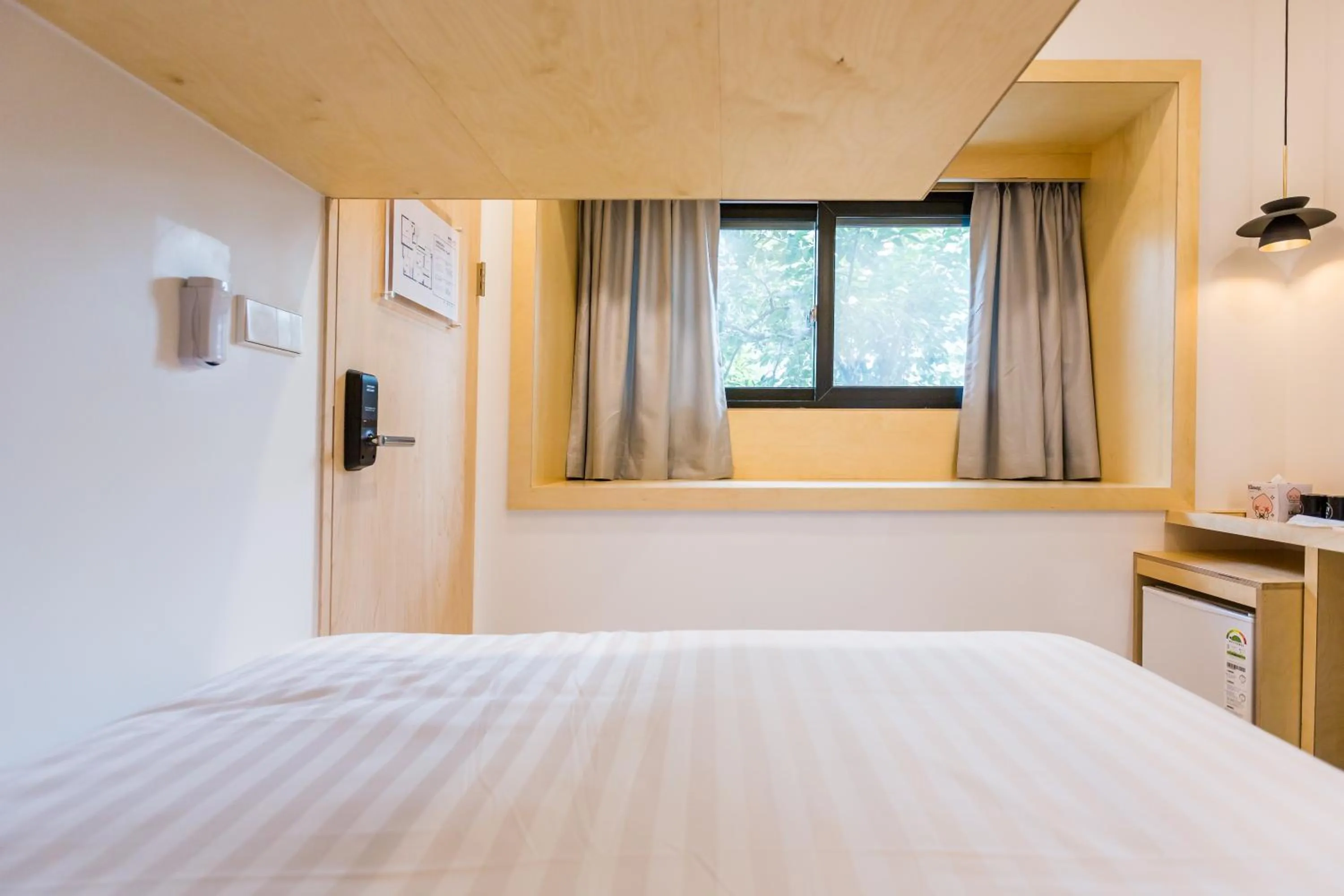 Bed in Hotel Baroato 2nd