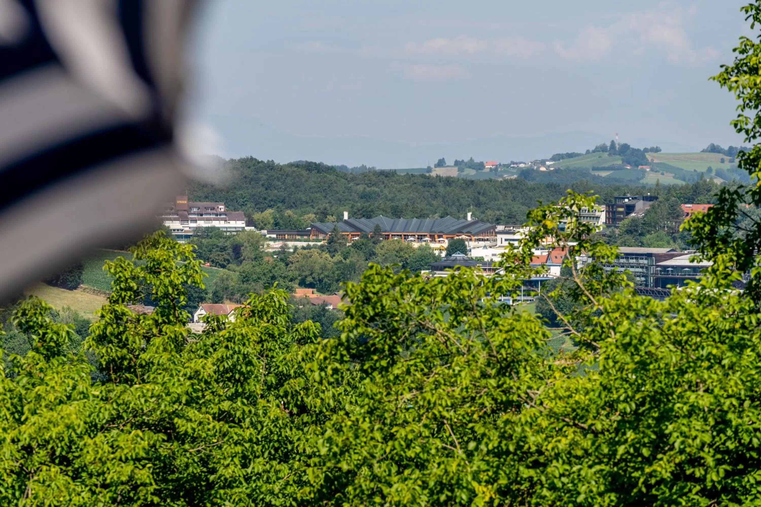 Garden view in Hotel Garni Oasis Loipersdorf