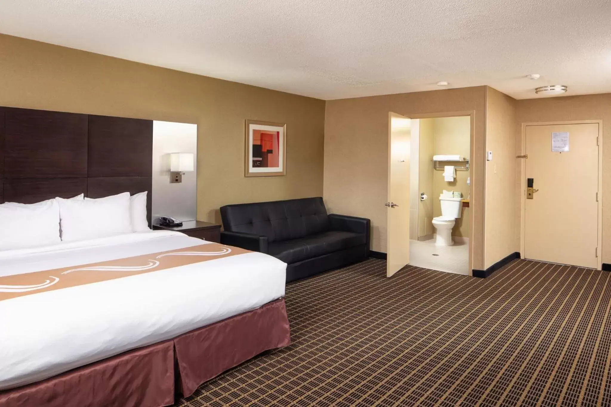 Photo of the whole room in Quality Inn & Suites Downtown Windsor, ON, Canada