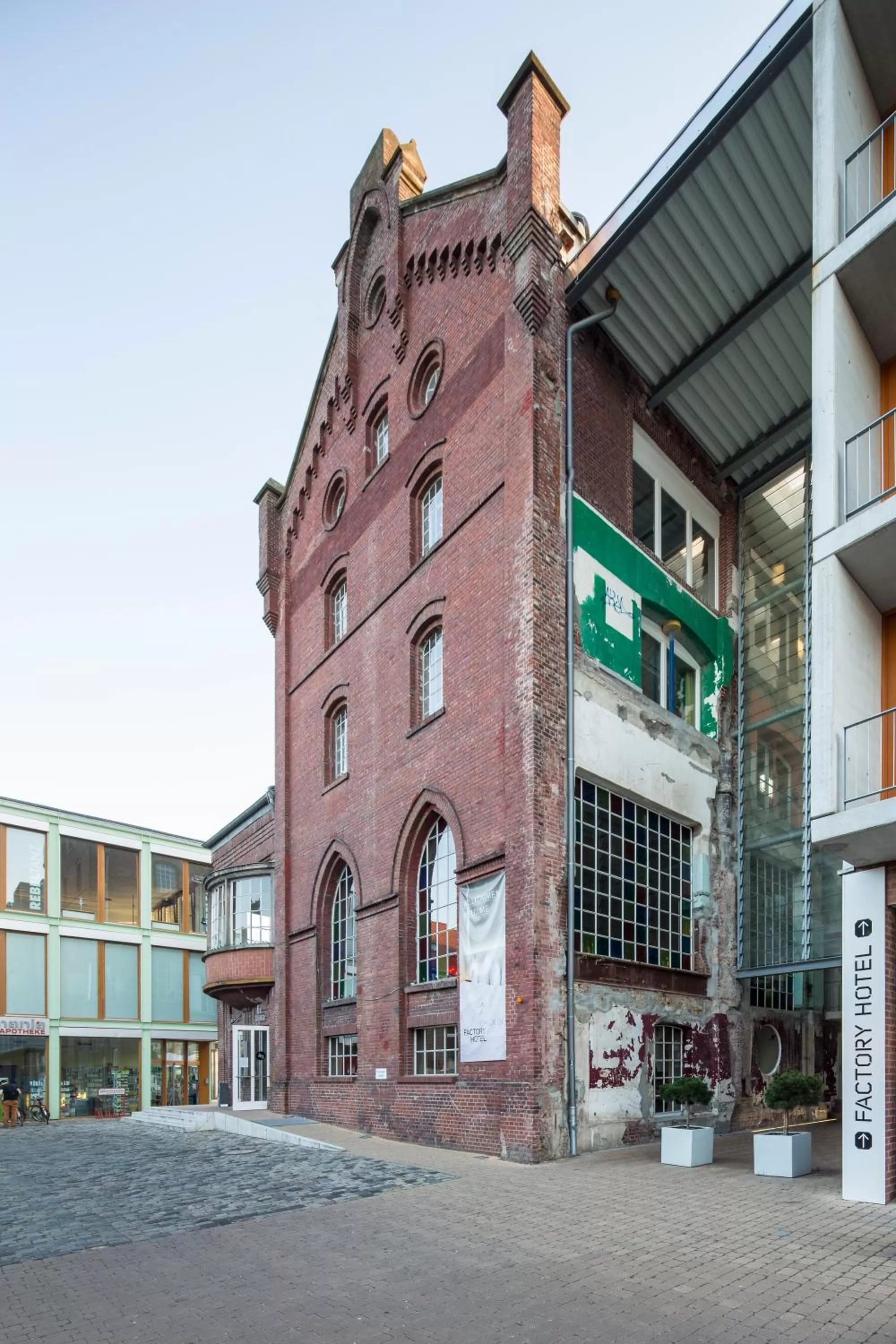 Property building in Factory Hotel