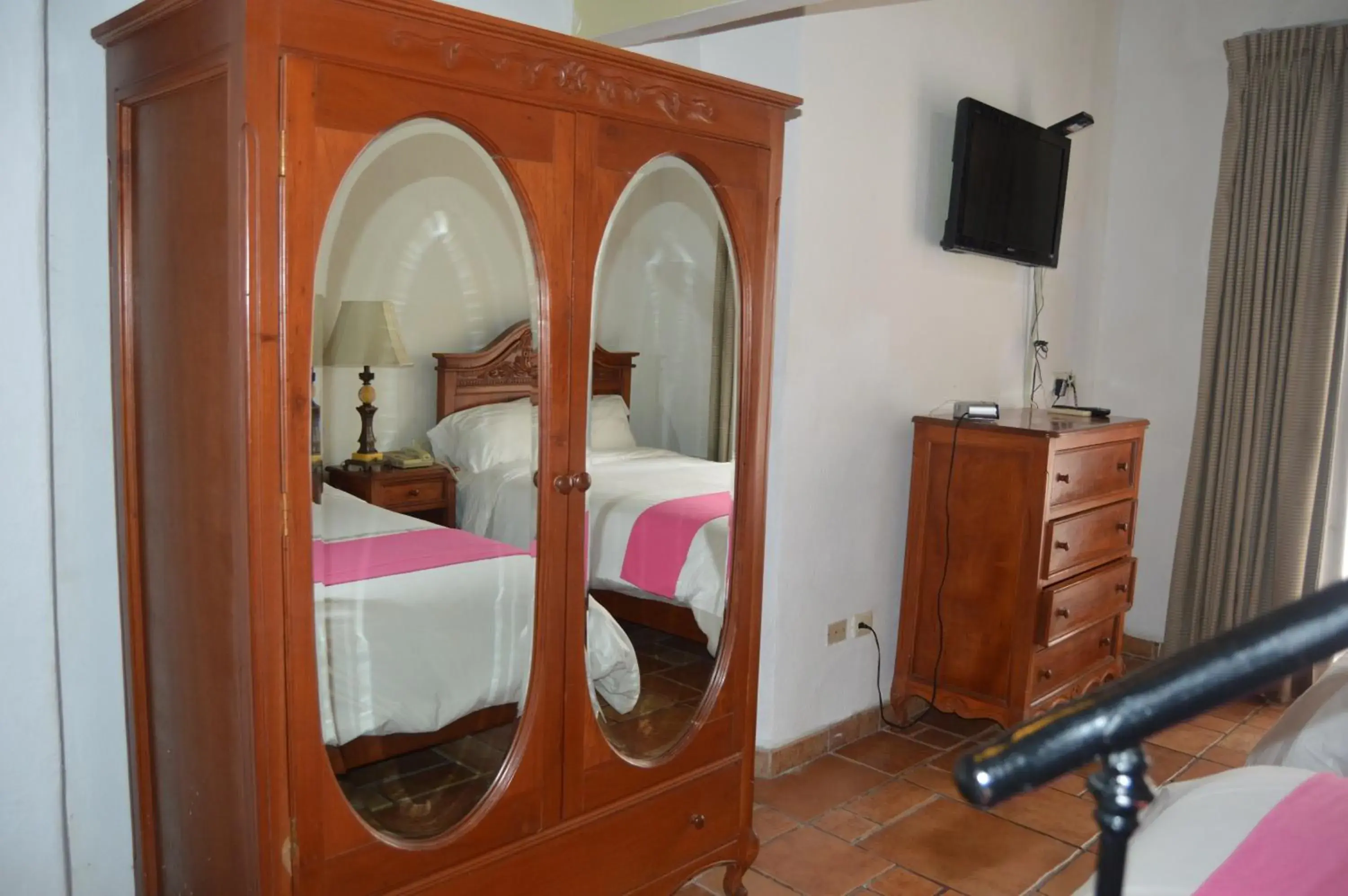 Bedroom, Bed in Hotel Meson del Mar