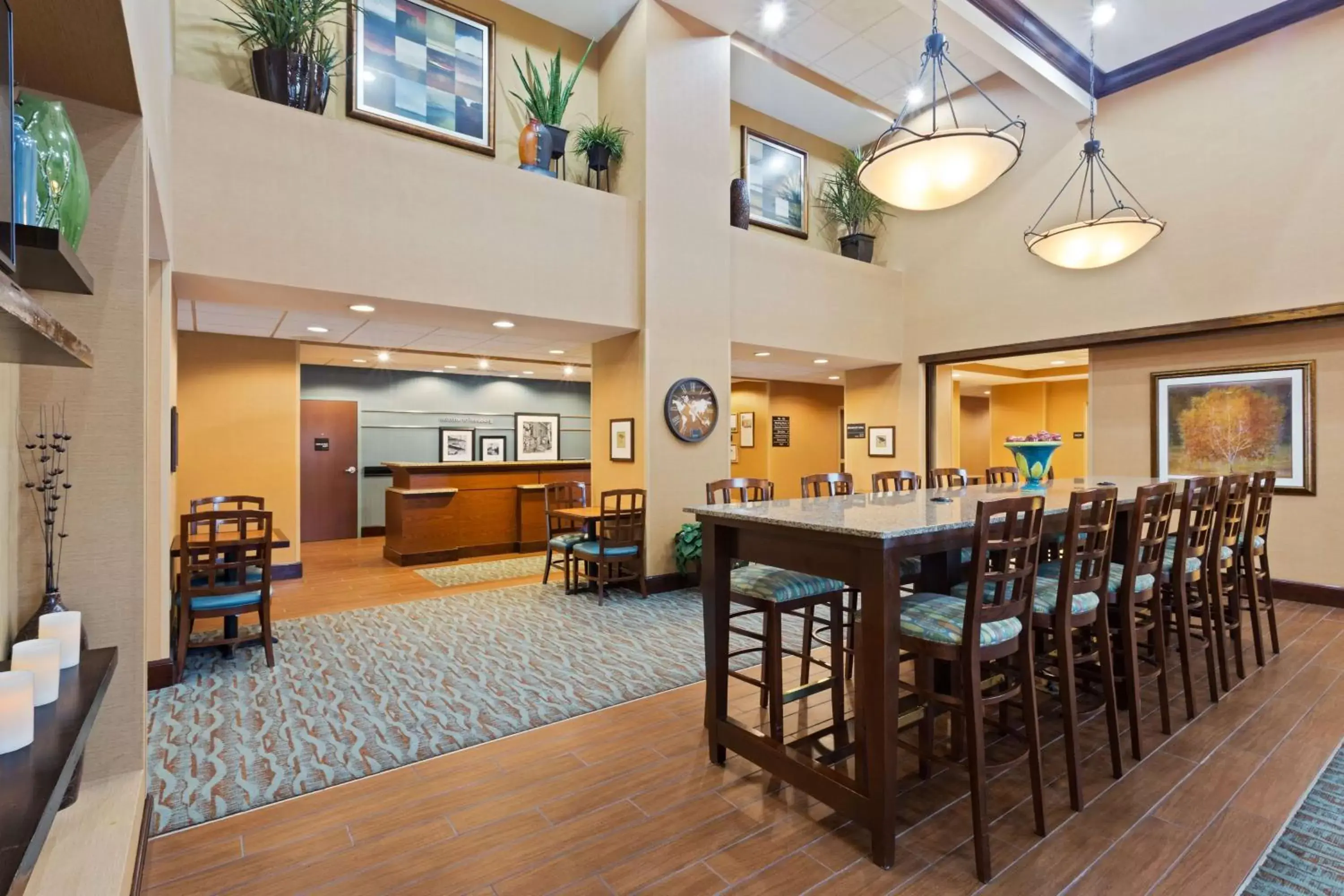 Lobby or reception in Hampton Inn Leesburg Tavares