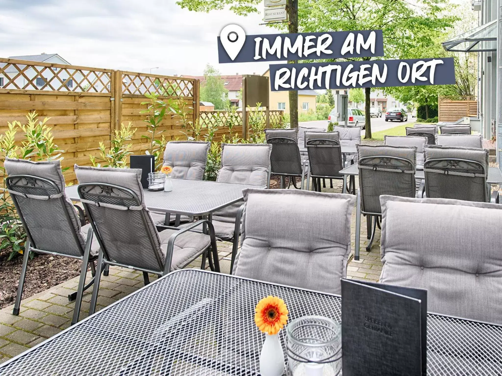 Patio, Restaurant/Places to Eat in ACHAT Hotel Leipzig Messe