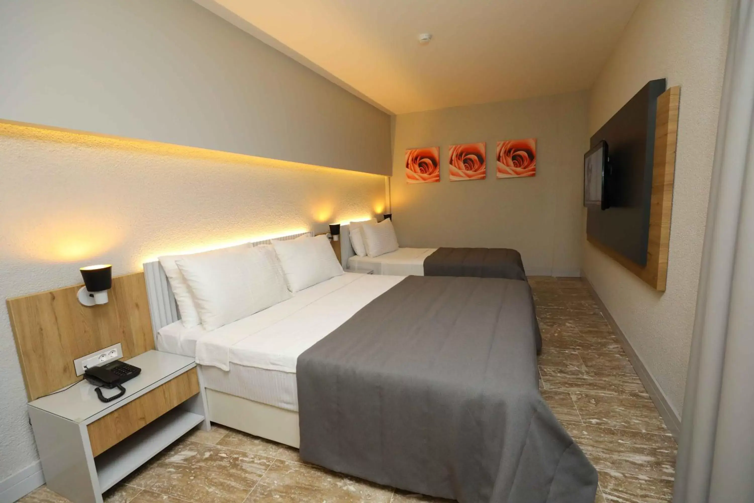 Bed in Ariel Hotel Alaçatı Bed in Ariel Hotel Alaçatı