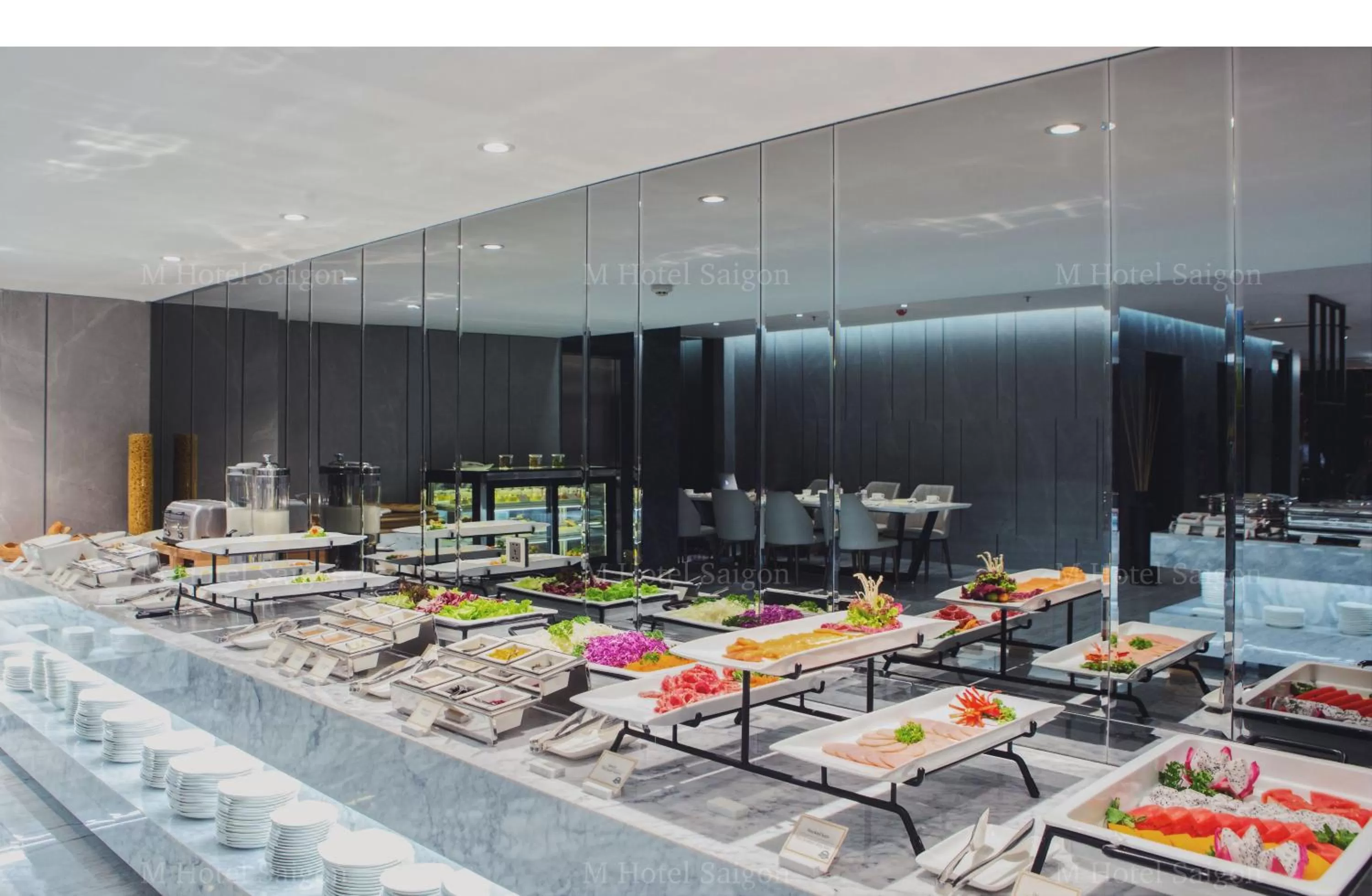 Buffet breakfast in M Hotel Saigon