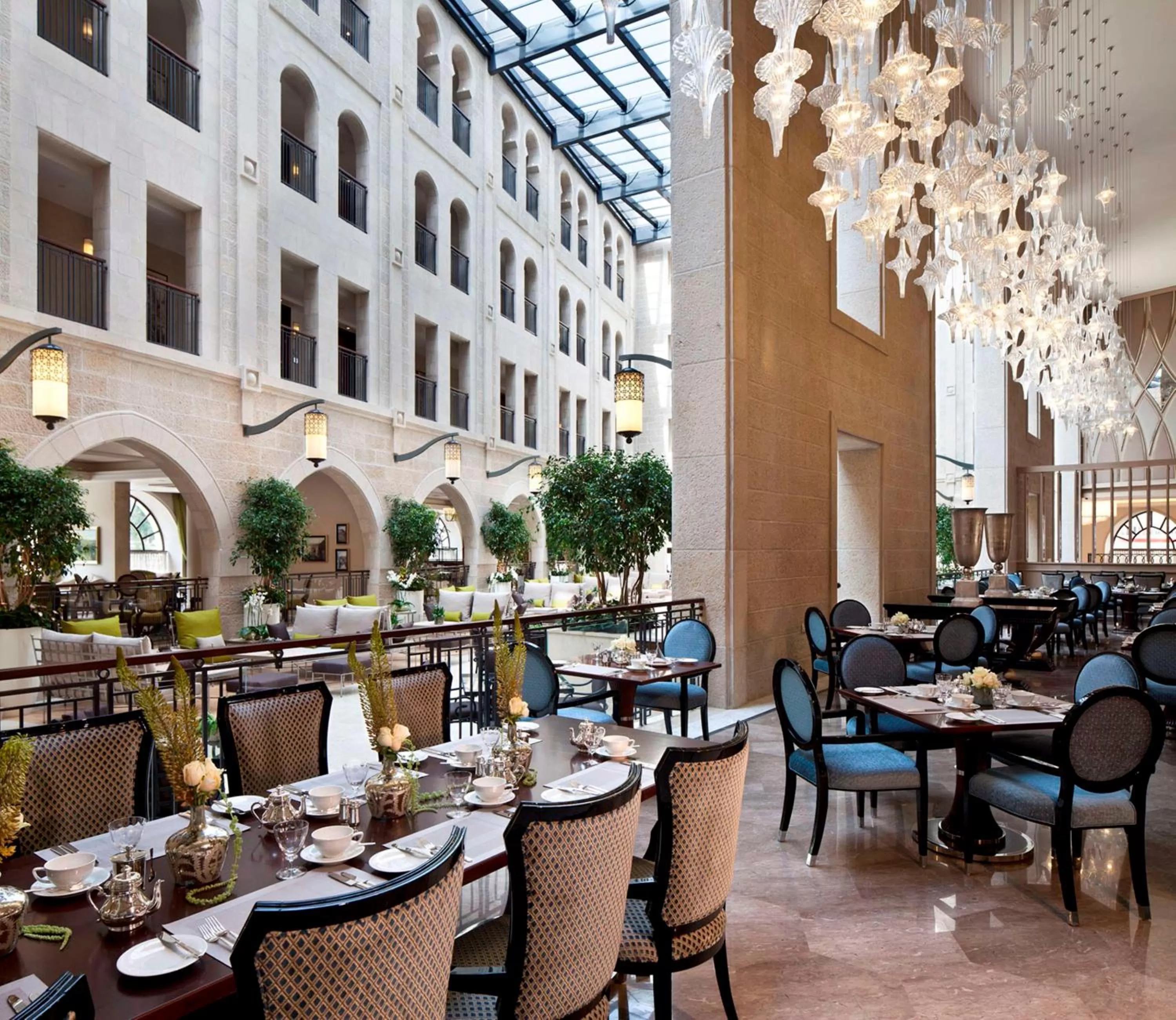 Restaurant/places to eat in Waldorf Astoria Jerusalem