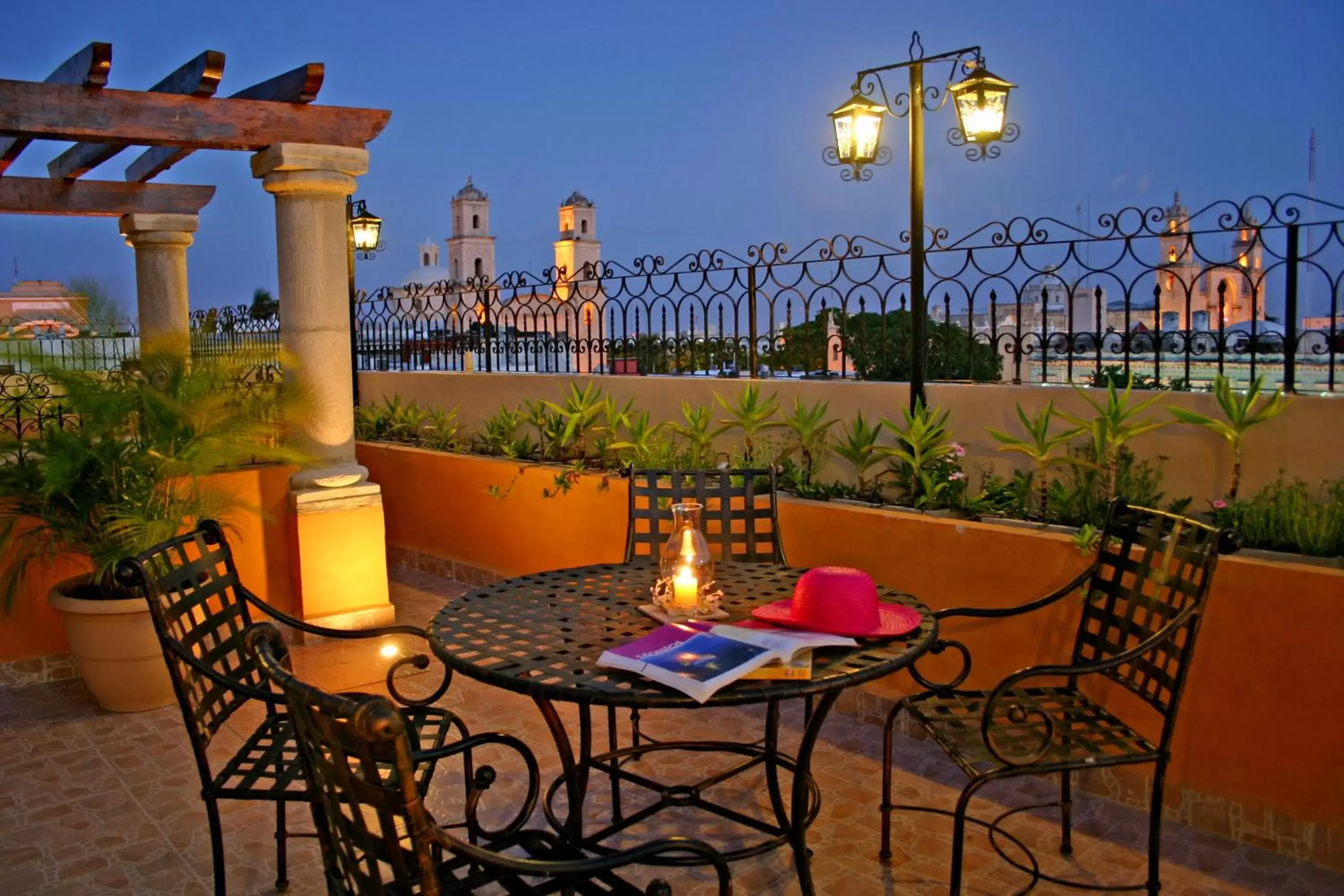 Balcony/Terrace in Hotel Colonial de Merida