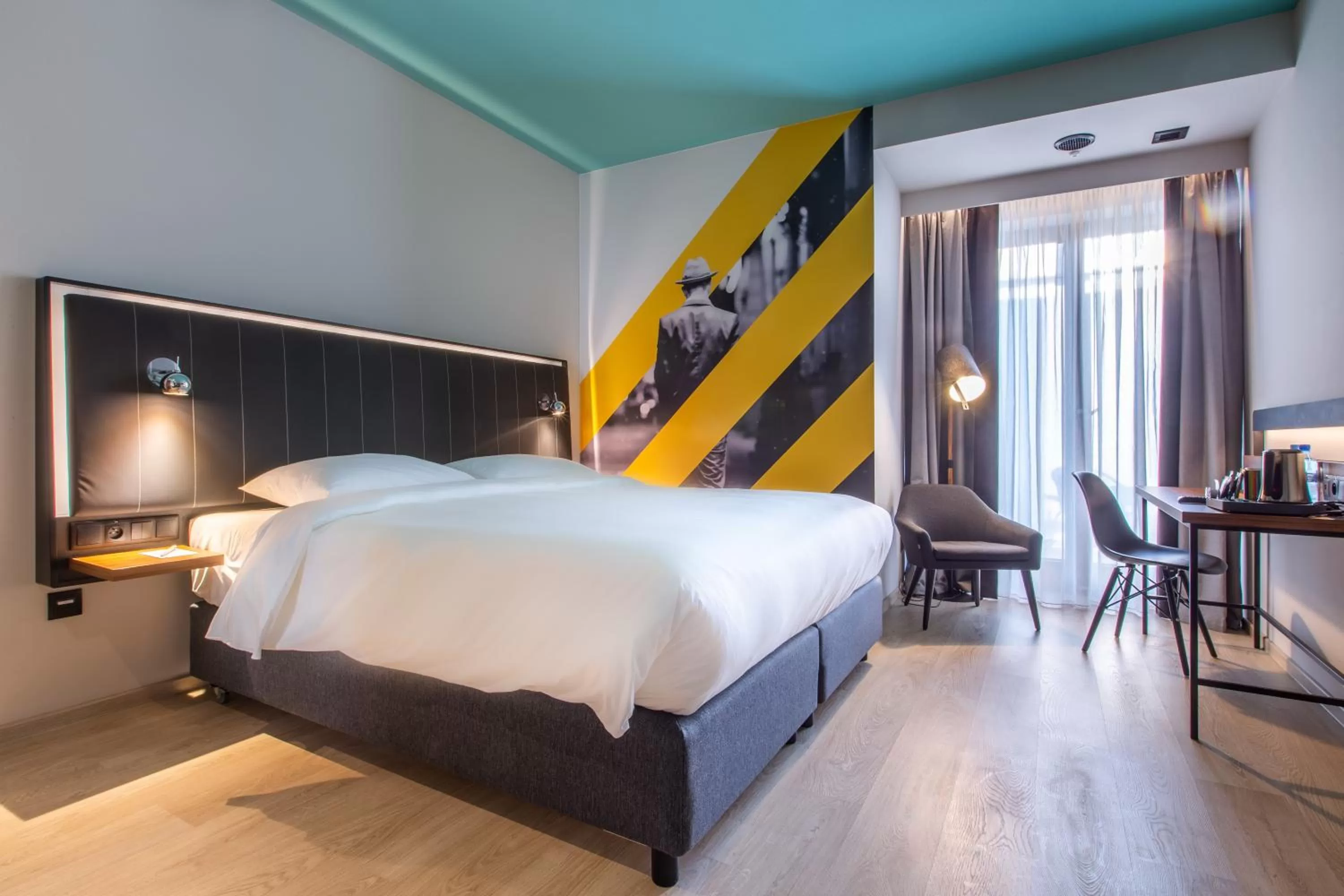 Bed in Park Inn by Radisson Poznan