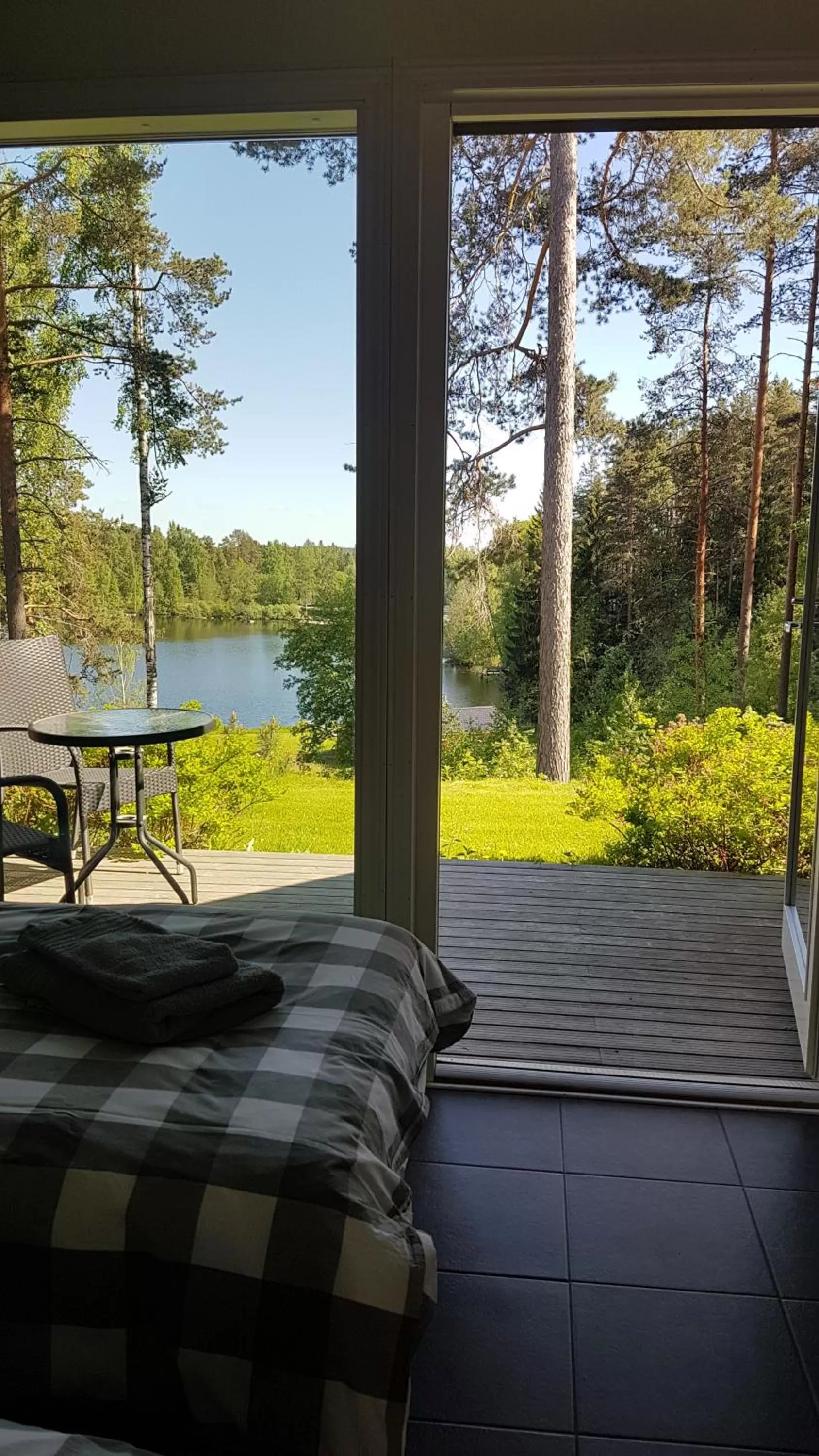 Patio in Varjola Holiday Center