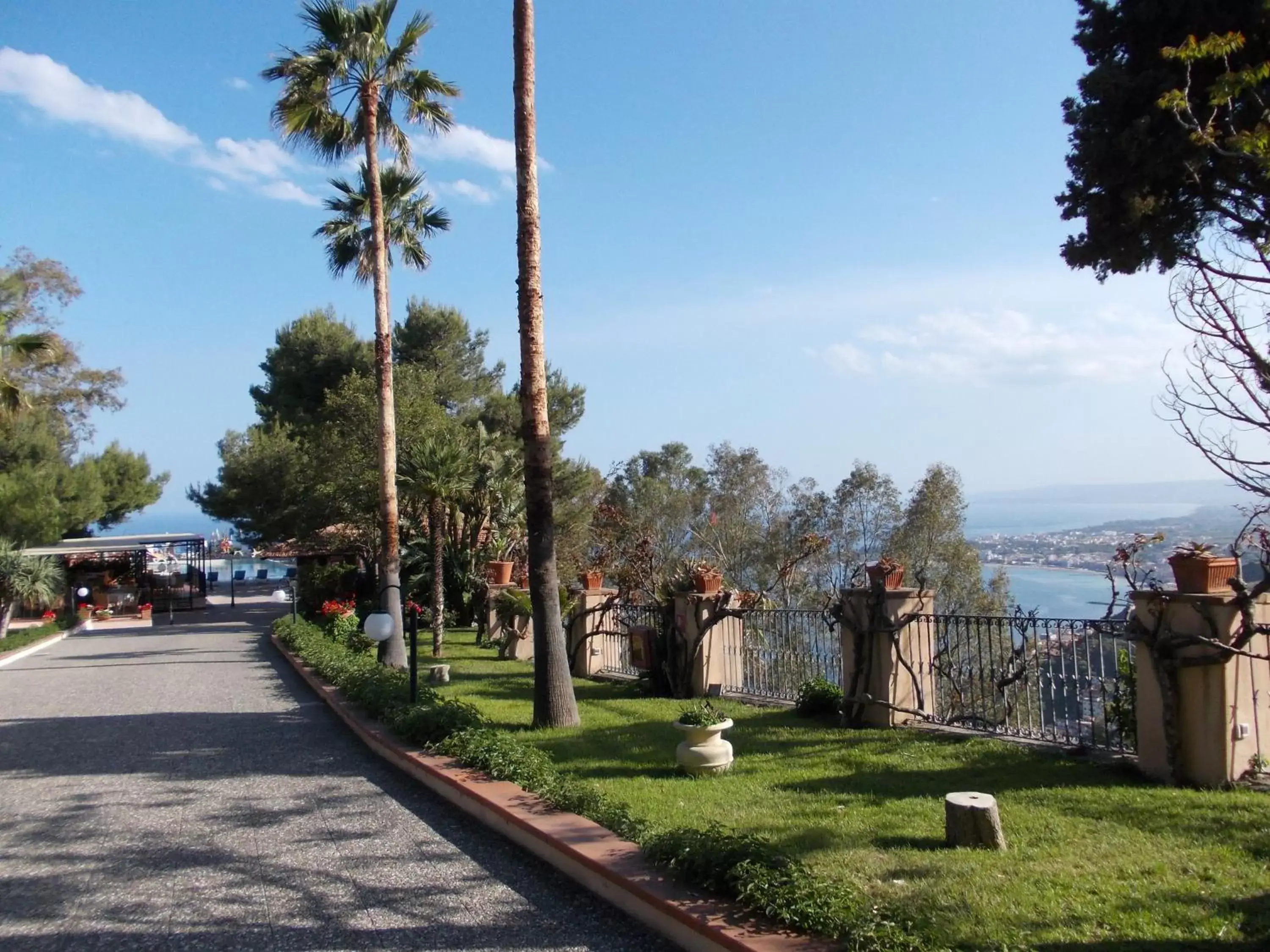 Garden in Excelsior Palace Hotel