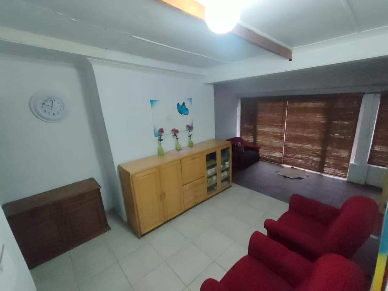 Seating area in Blue Mountain Farm Lodge, Cabins & Cottages