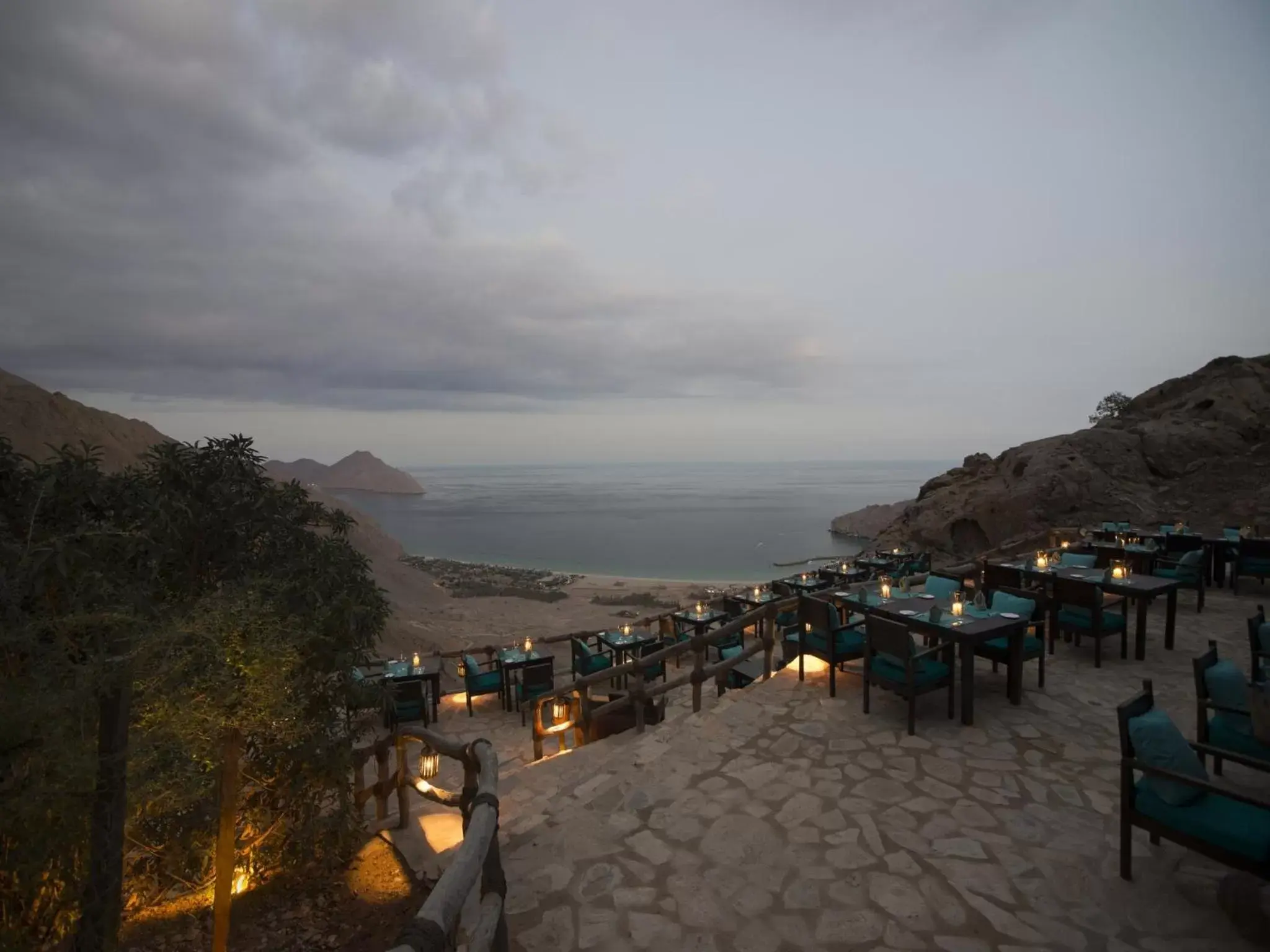 Food and drinks in Six Senses Zighy Bay