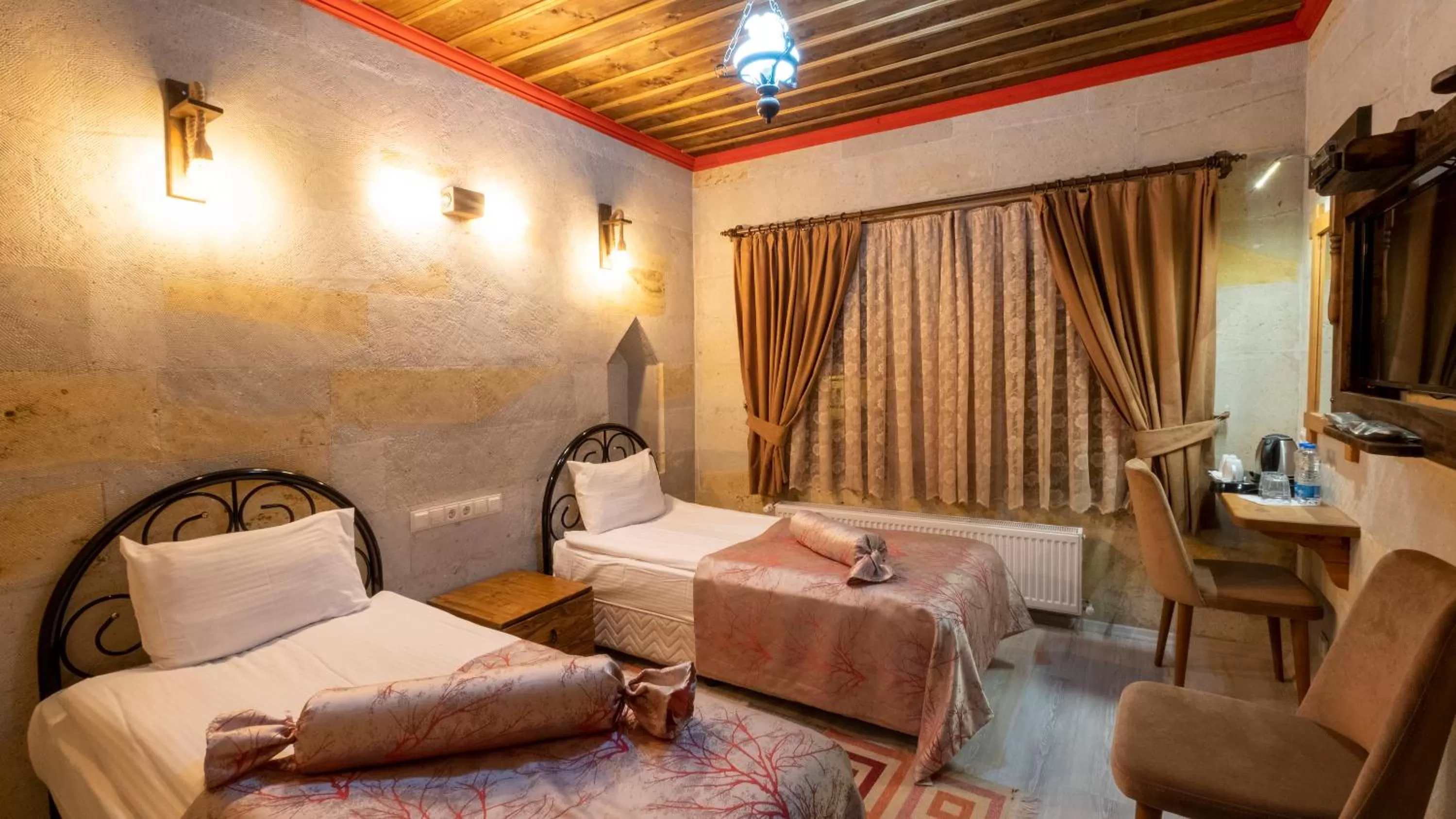 Photo of the whole room, Bed in In Stone House