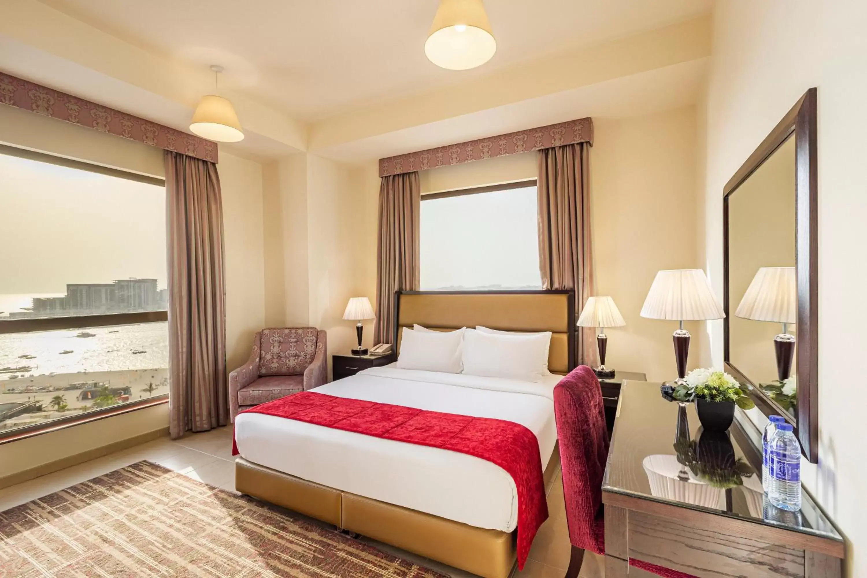 Bedroom, Bed in Roda Amwaj Suites Jumeirah Beach Residence