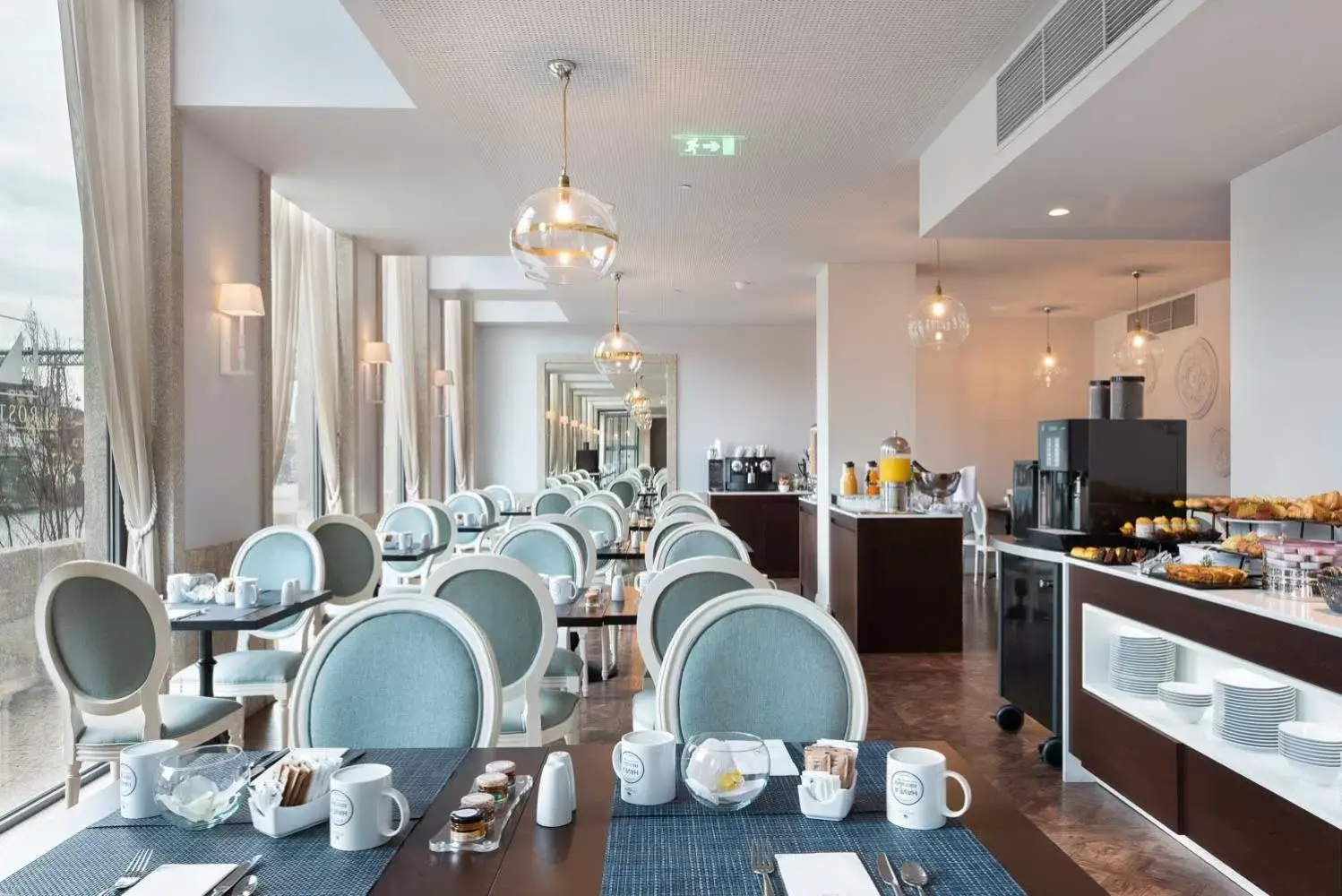 Buffet breakfast in Eurostars Porto Douro Buffet breakfast in Eurostars Porto Douro