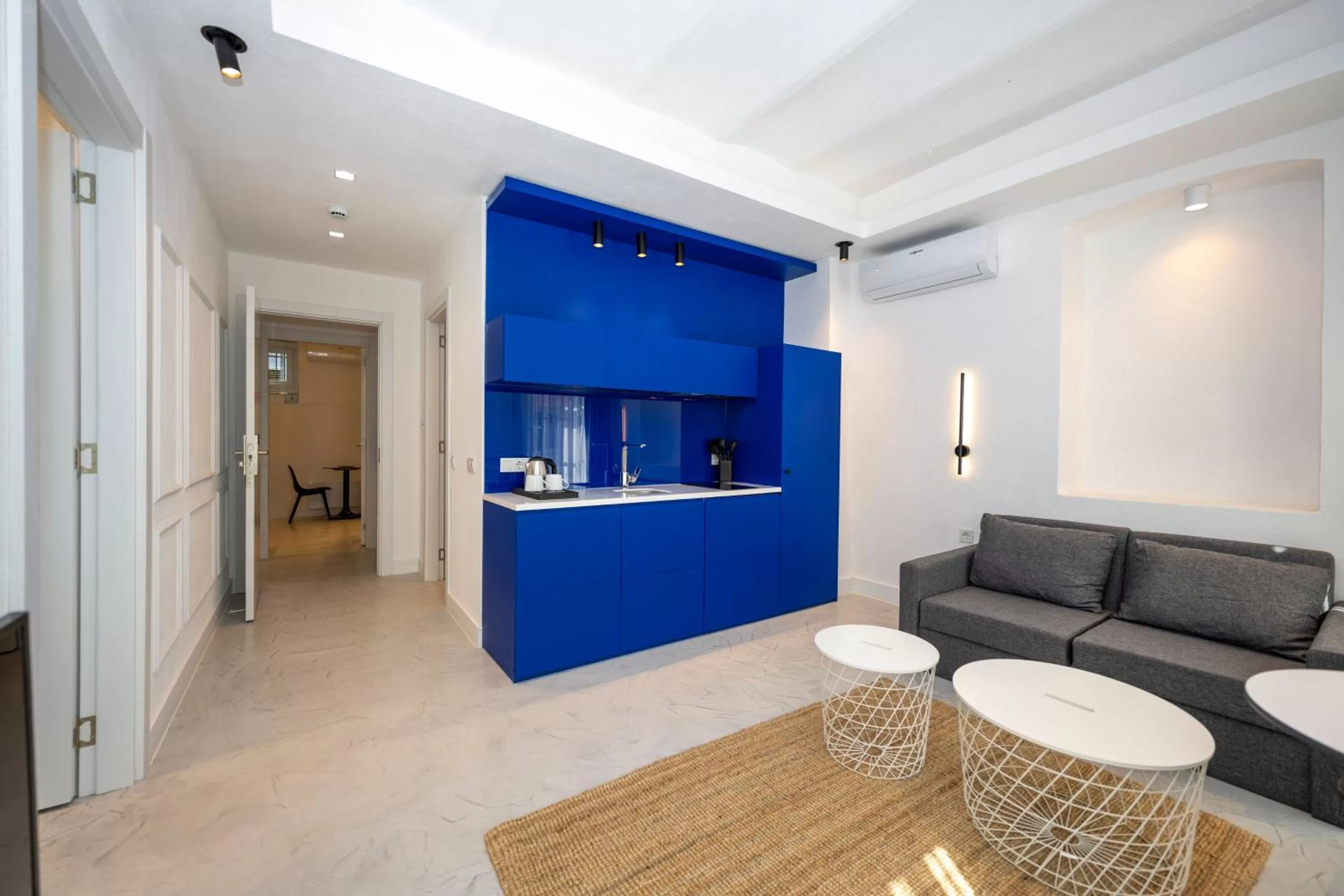 Kitchen or kitchenette in Juno Hotel Taksim