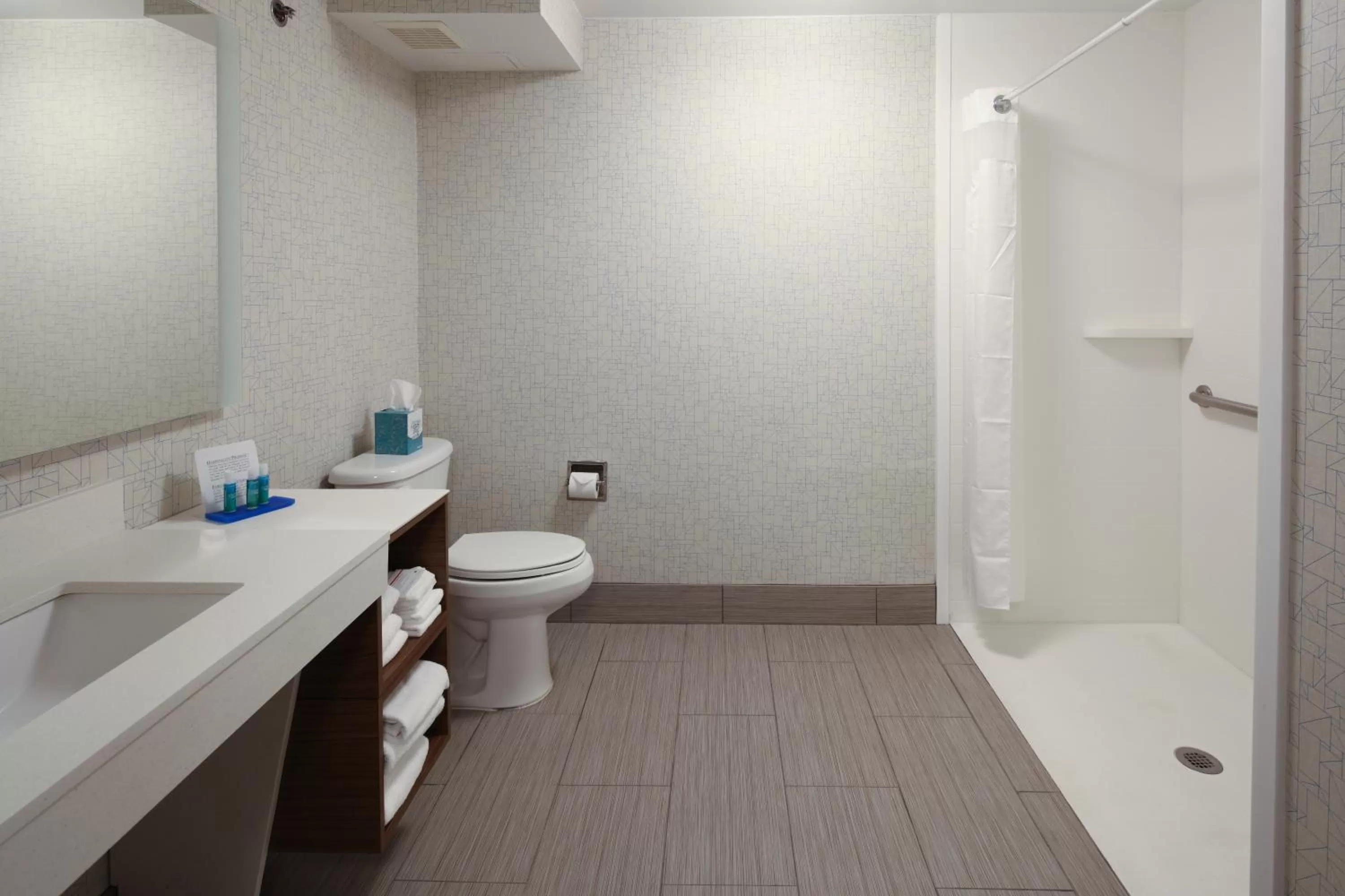 Bathroom in Holiday Inn Express Hotel & Suites Cincinnati Southeast Newport, an IHG Hotel