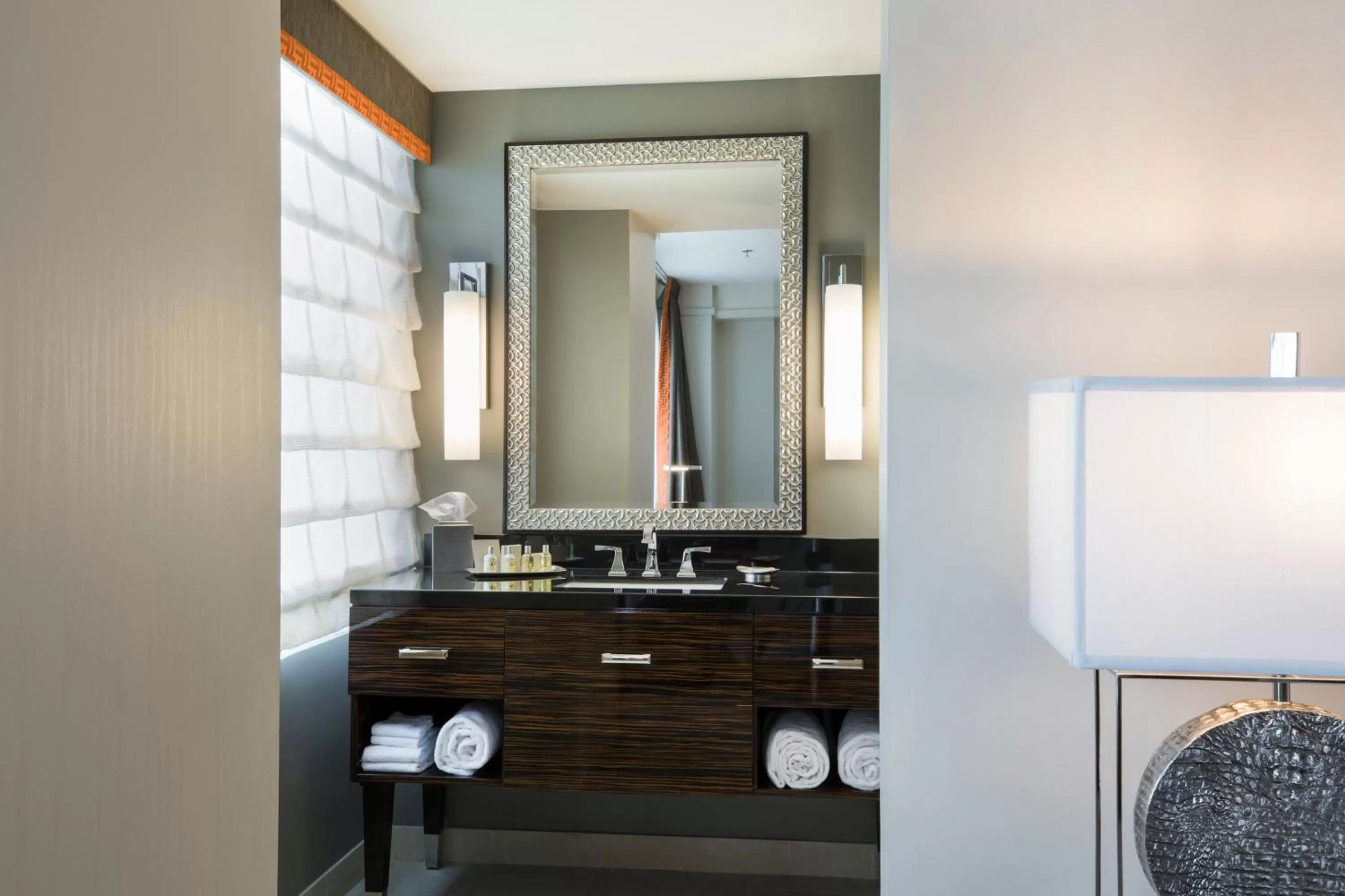 Bathroom in Colcord Hotel Oklahoma City, Curio Collection by Hilton