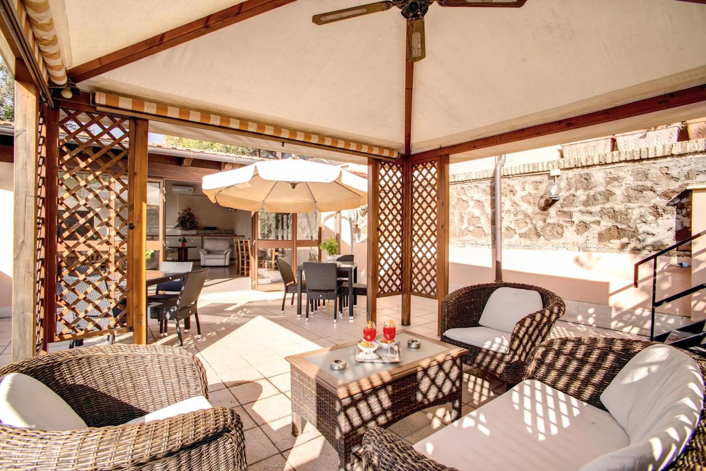 River view in Hotel Roma Tiburtina Metro