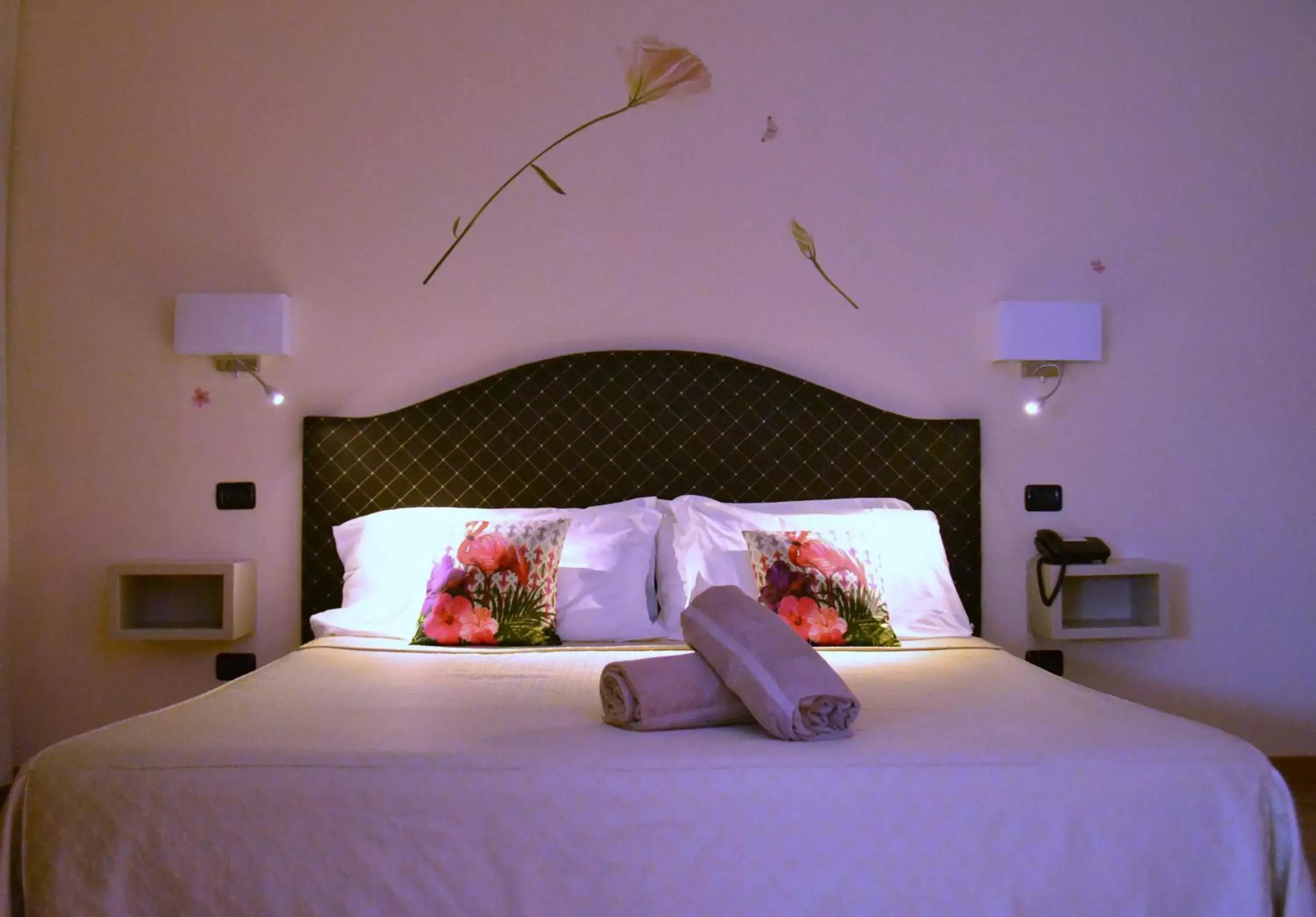 Bed in Hotel Saccardi & Spa - Adults Only