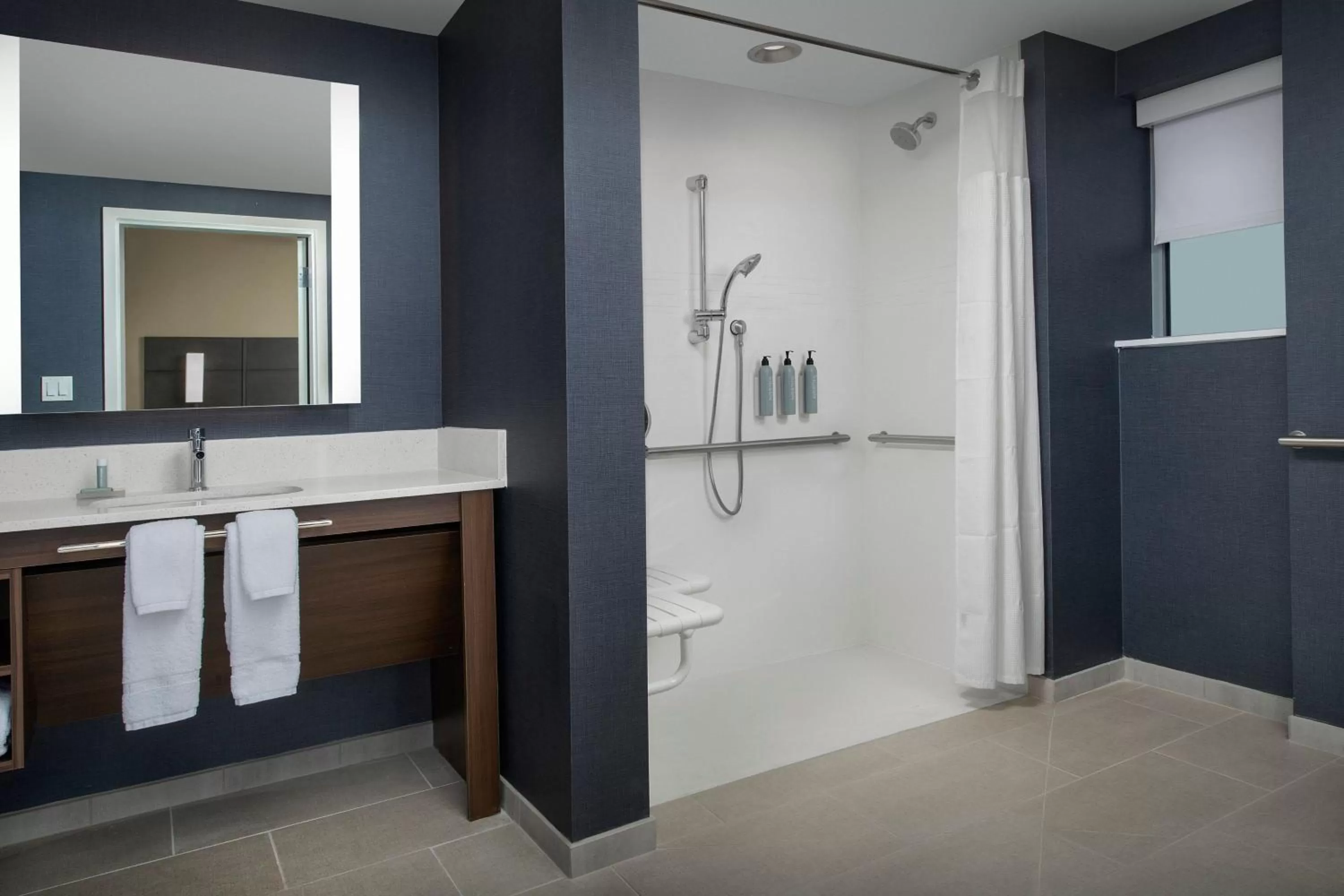 Bathroom in Residence Inn by Marriott Jacksonville Downtown