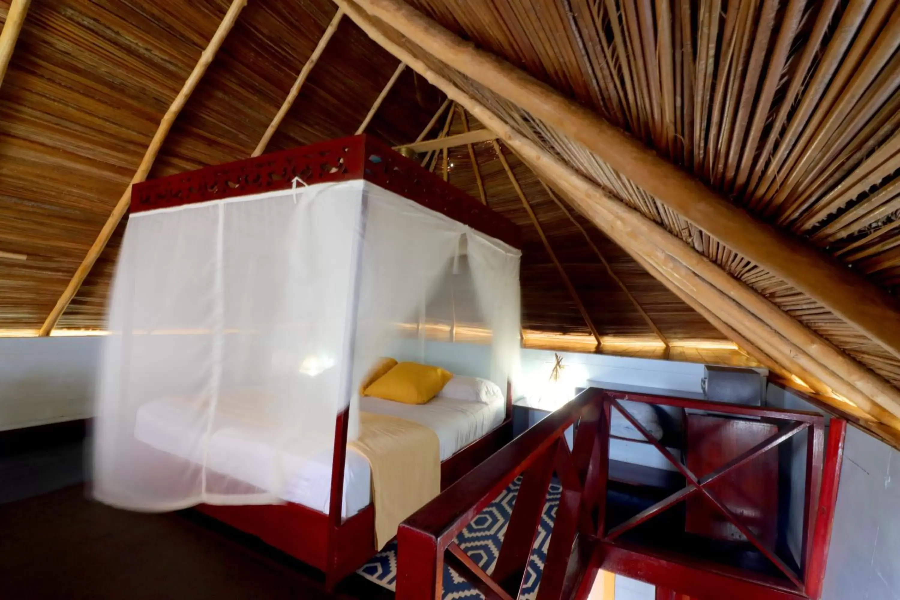 Bedroom in Punta Caracol Acqua Lodge Bedroom in Punta Caracol Acqua Lodge