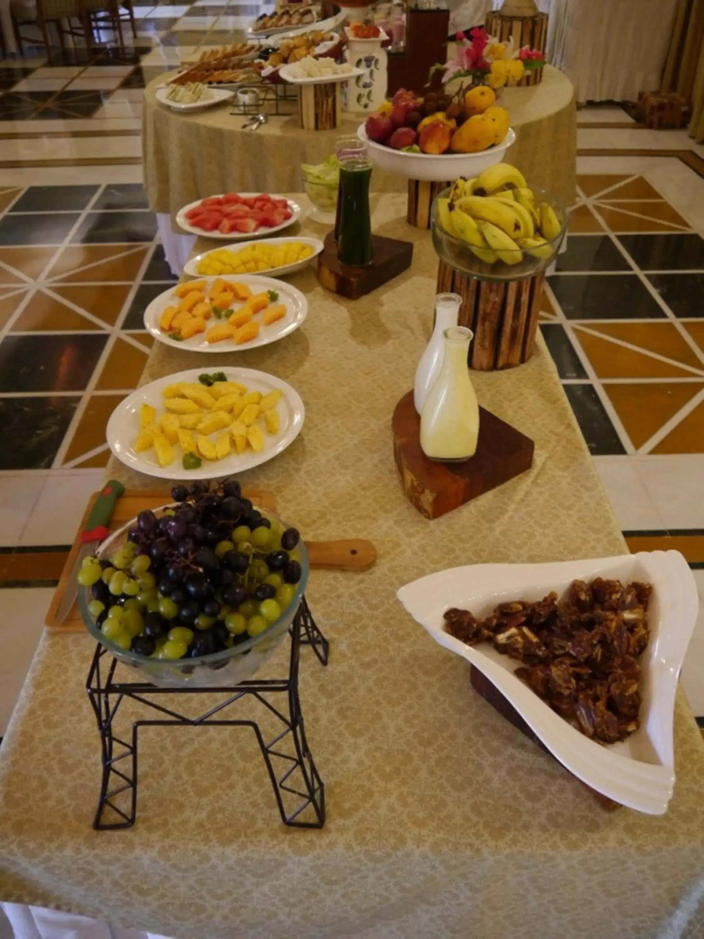 Continental breakfast in The Ummed Jodhpur Palace Resort & Spa