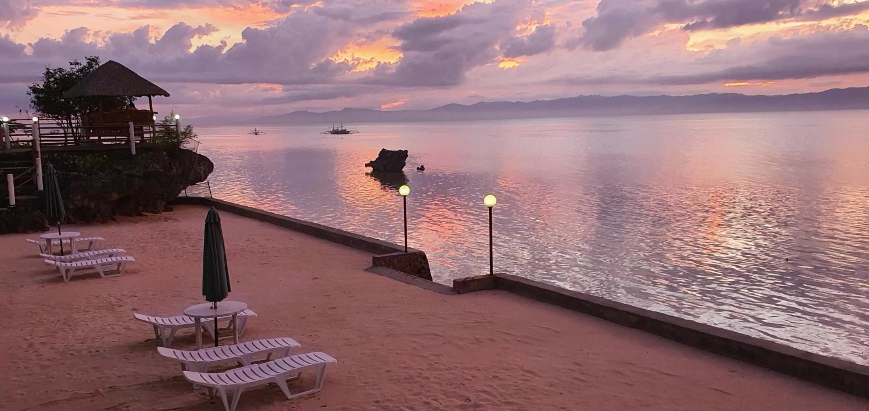 Sea view in Tauig Beach Resort