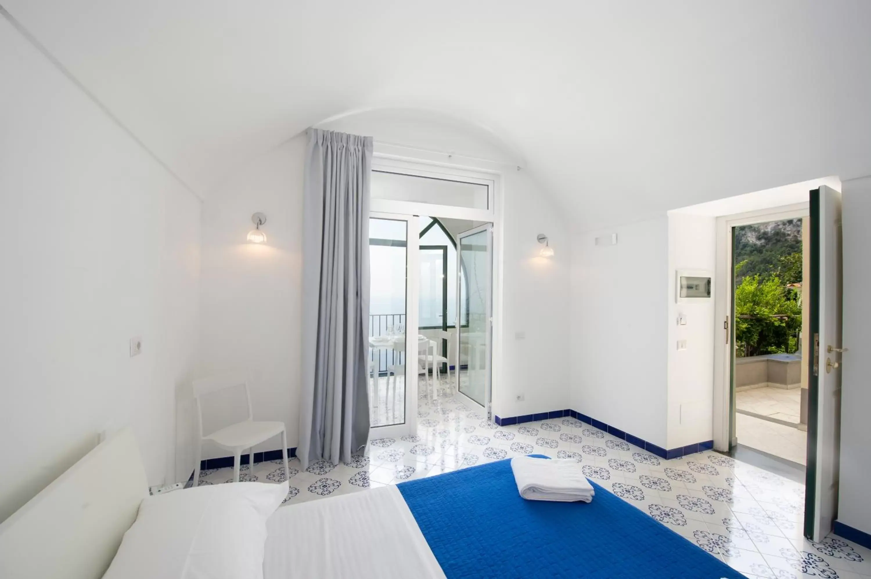 Bedroom in Villa Foglia Amalfi