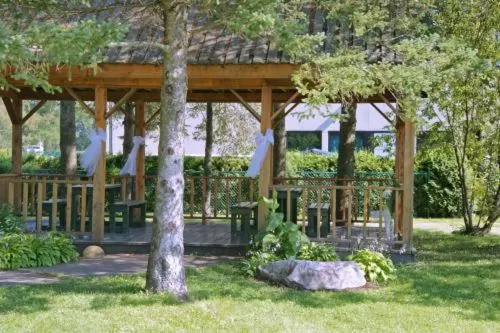 Garden in Hôtel le couvent