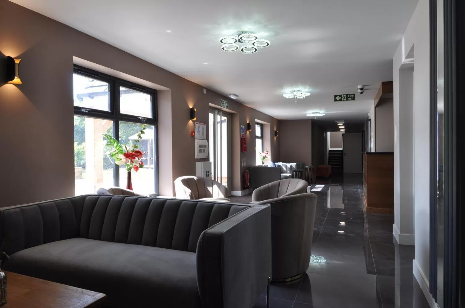 Lobby or reception in King Hotel Tenterden