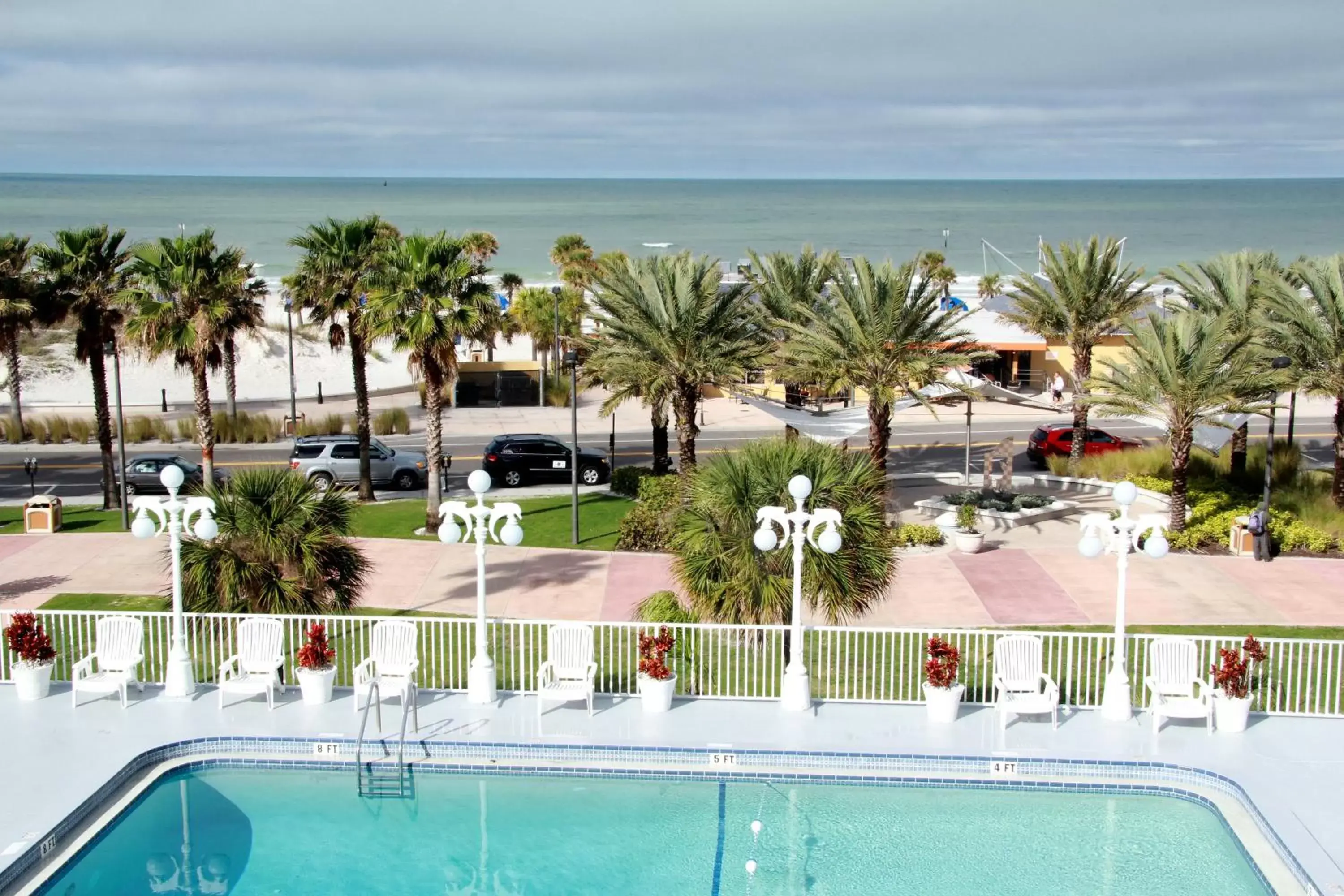 Swimming pool, Pool View in The Beachview Inn Clearwater Beach