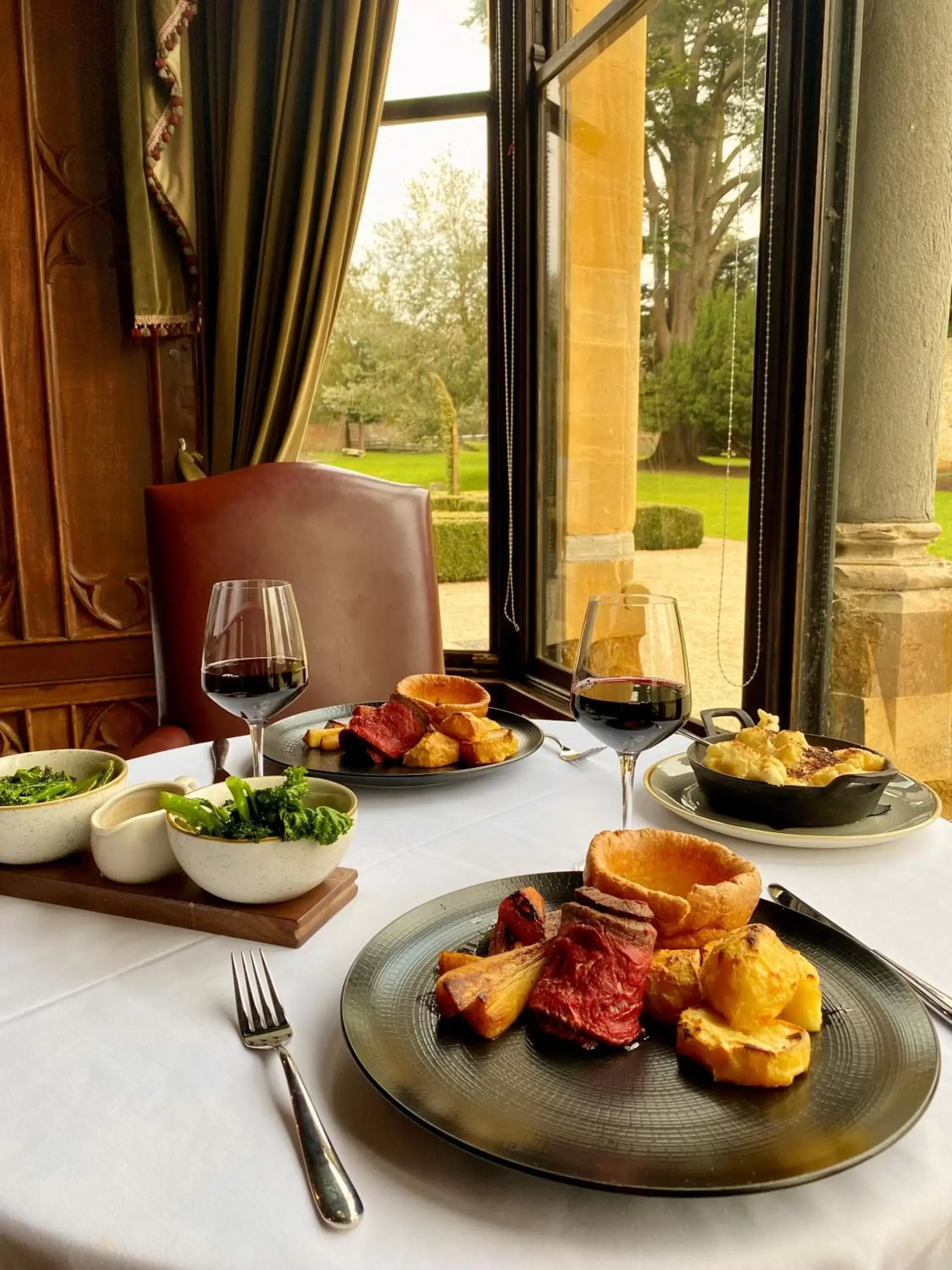 Food and drinks in Ettington Park Hotel, Stratford-upon-Avon