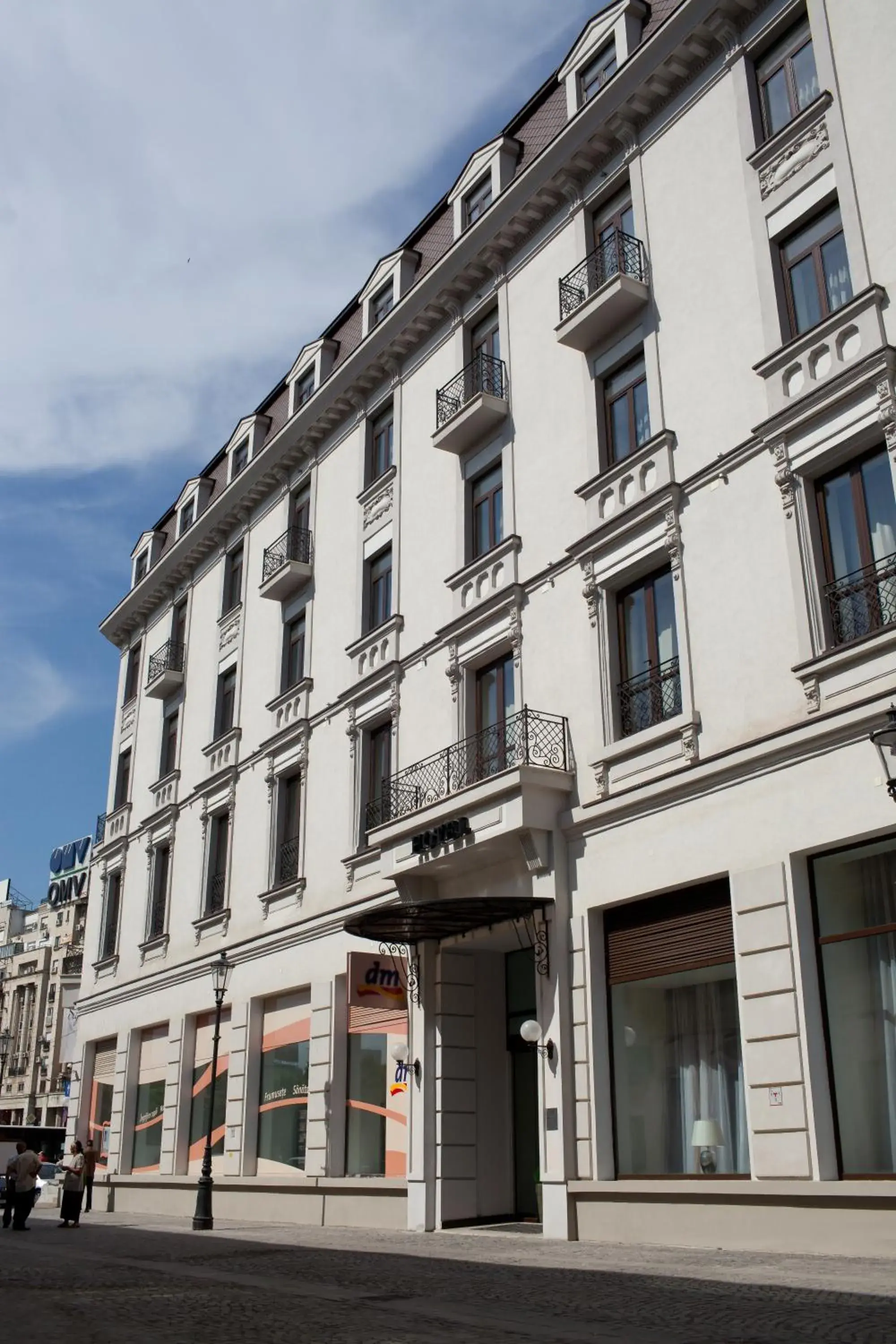 Facade/entrance in Europa Royale Bucharest Facade/entrance in Europa Royale Bucharest