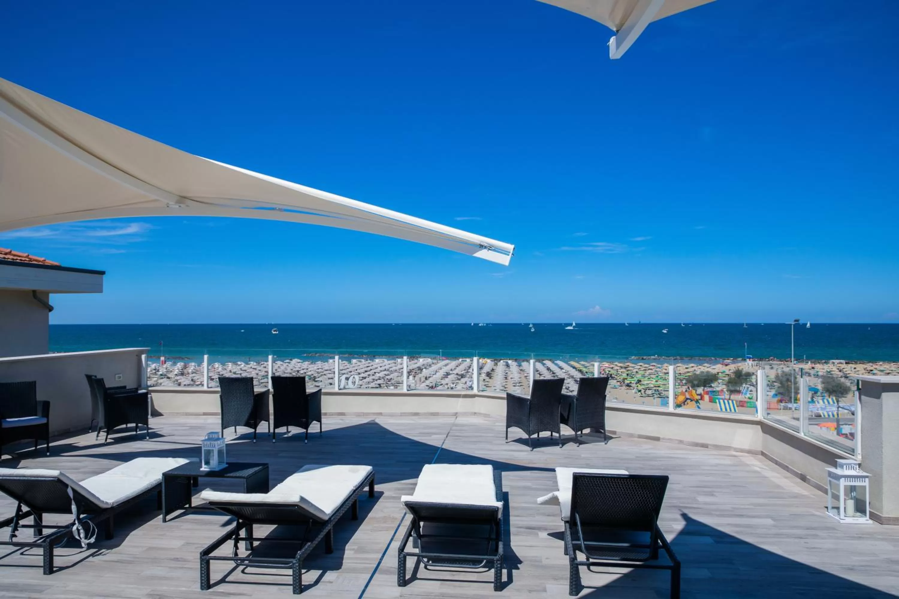 Sea view in Hotel Baby