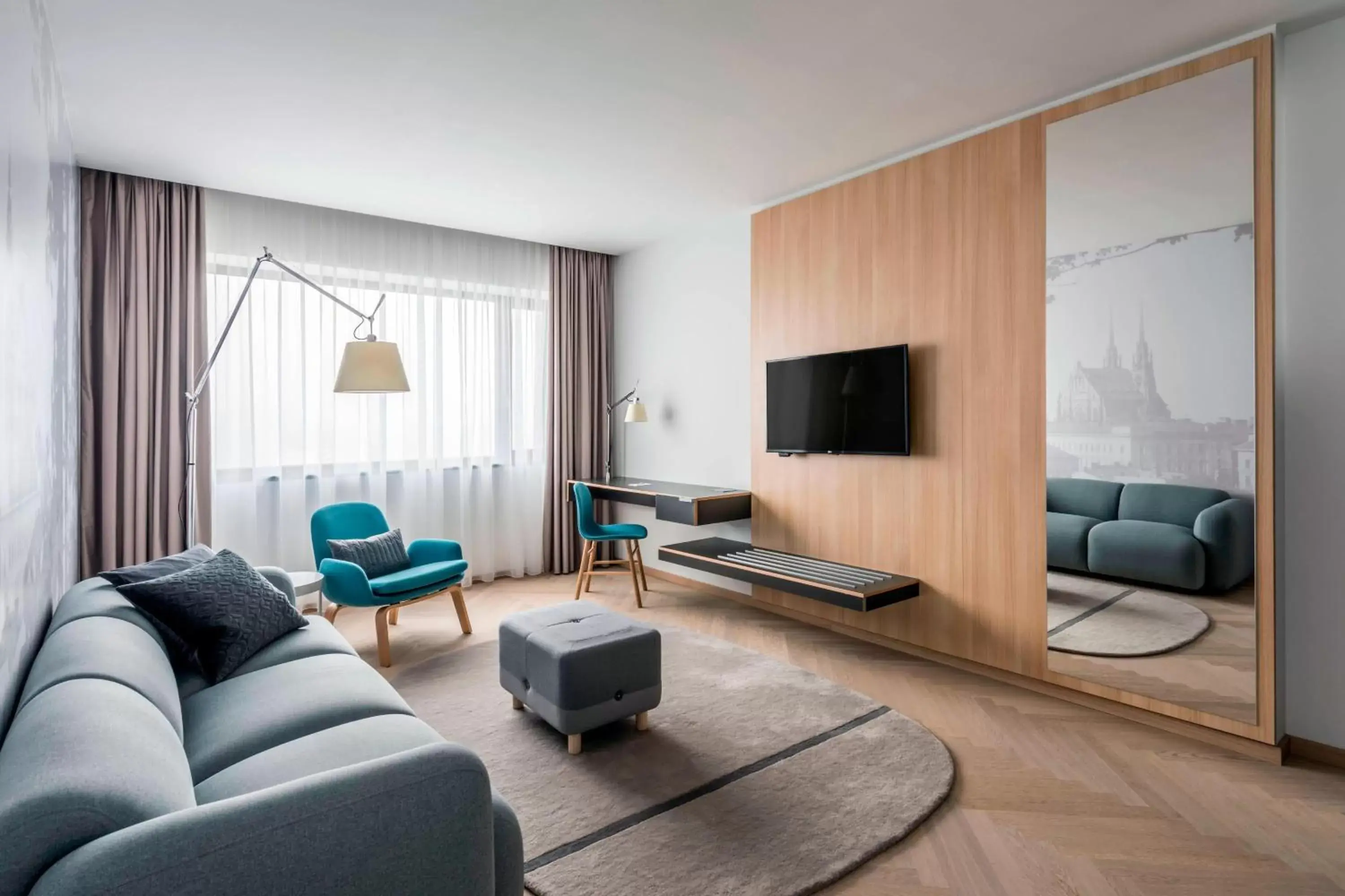 Living room, Seating Area in Courtyard by Marriott Brno