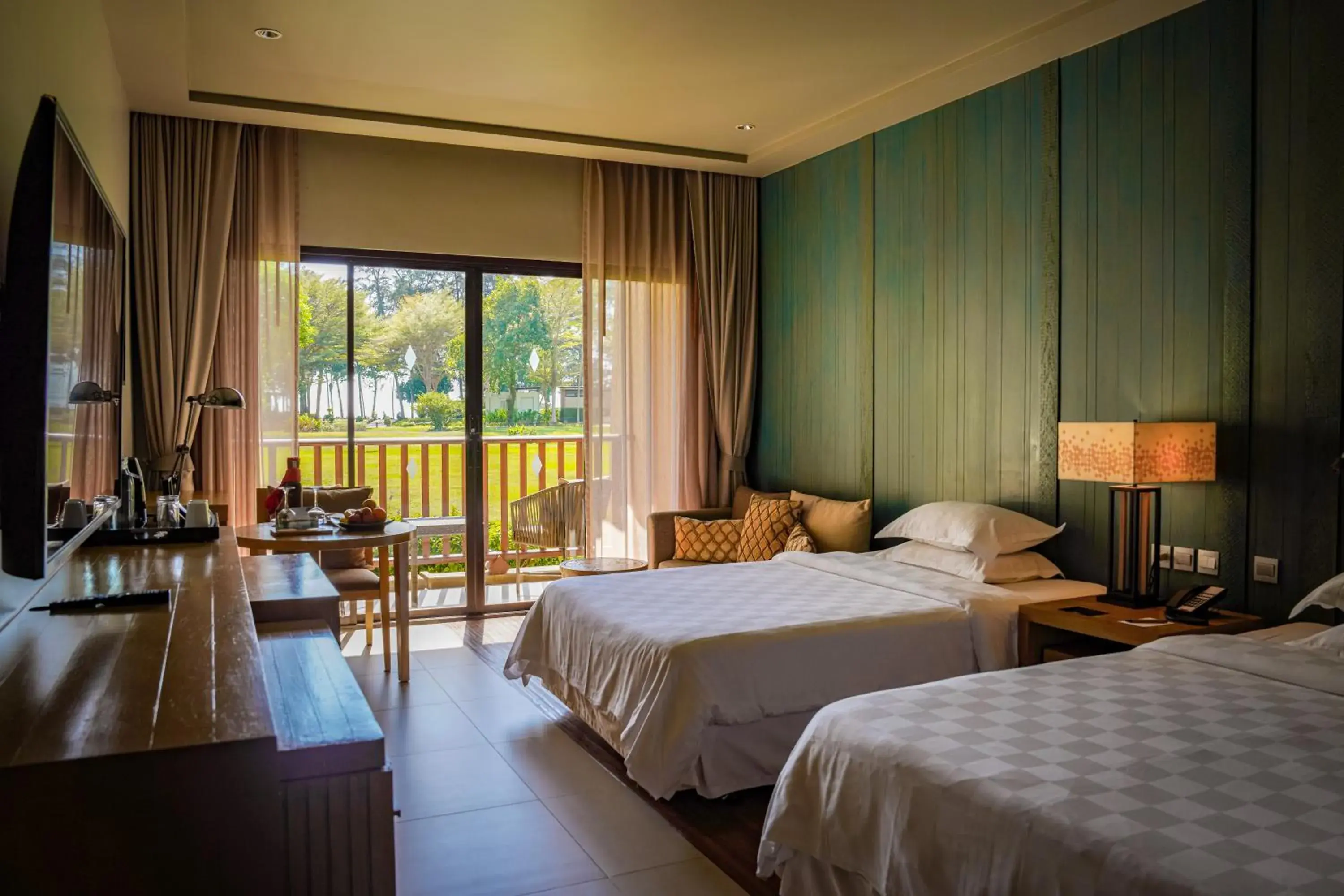 Bedroom, Bed in Dusit Thani Krabi Beach Resort - SHA Extra Plus