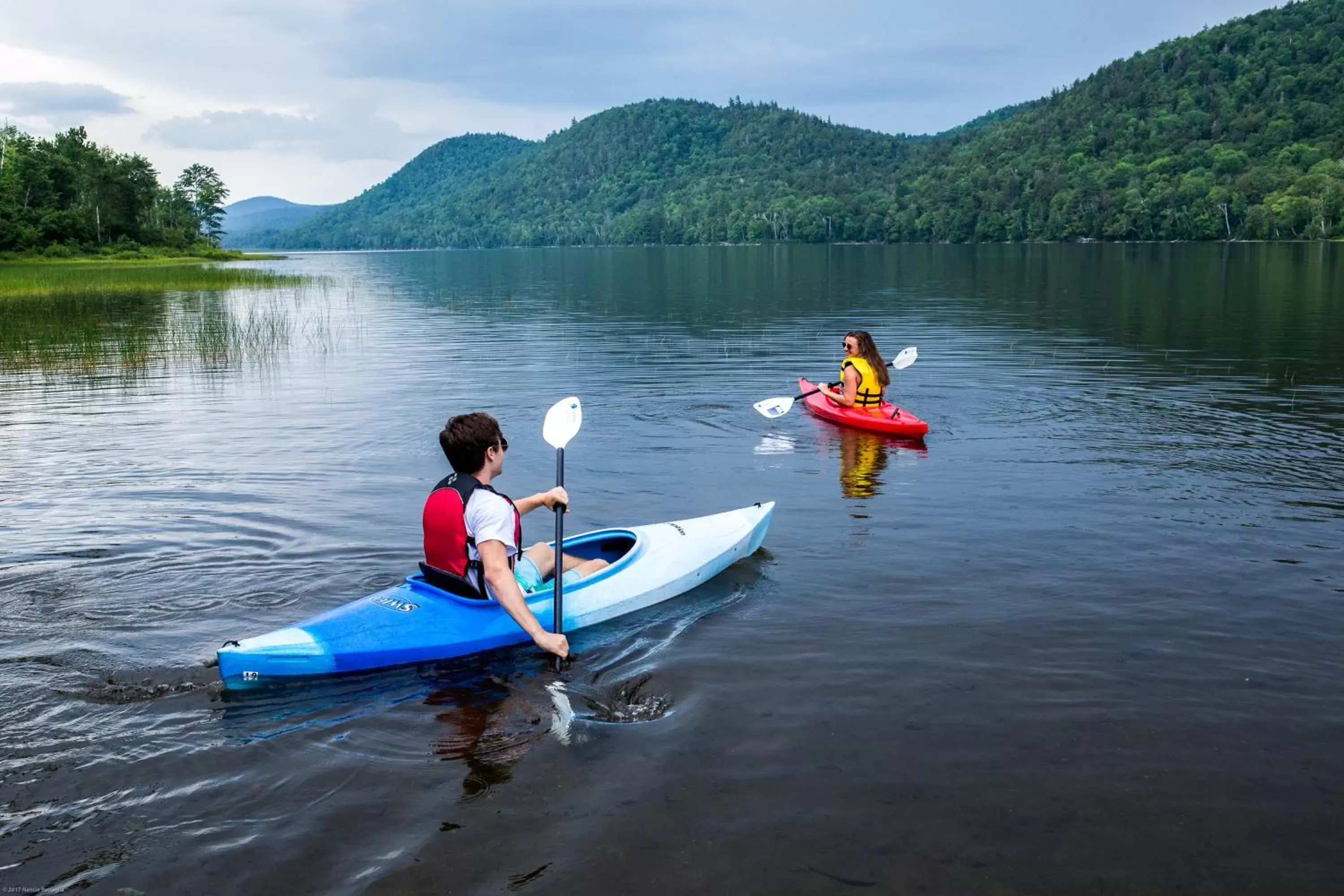 Canoeing in Garnet Hill Lodge