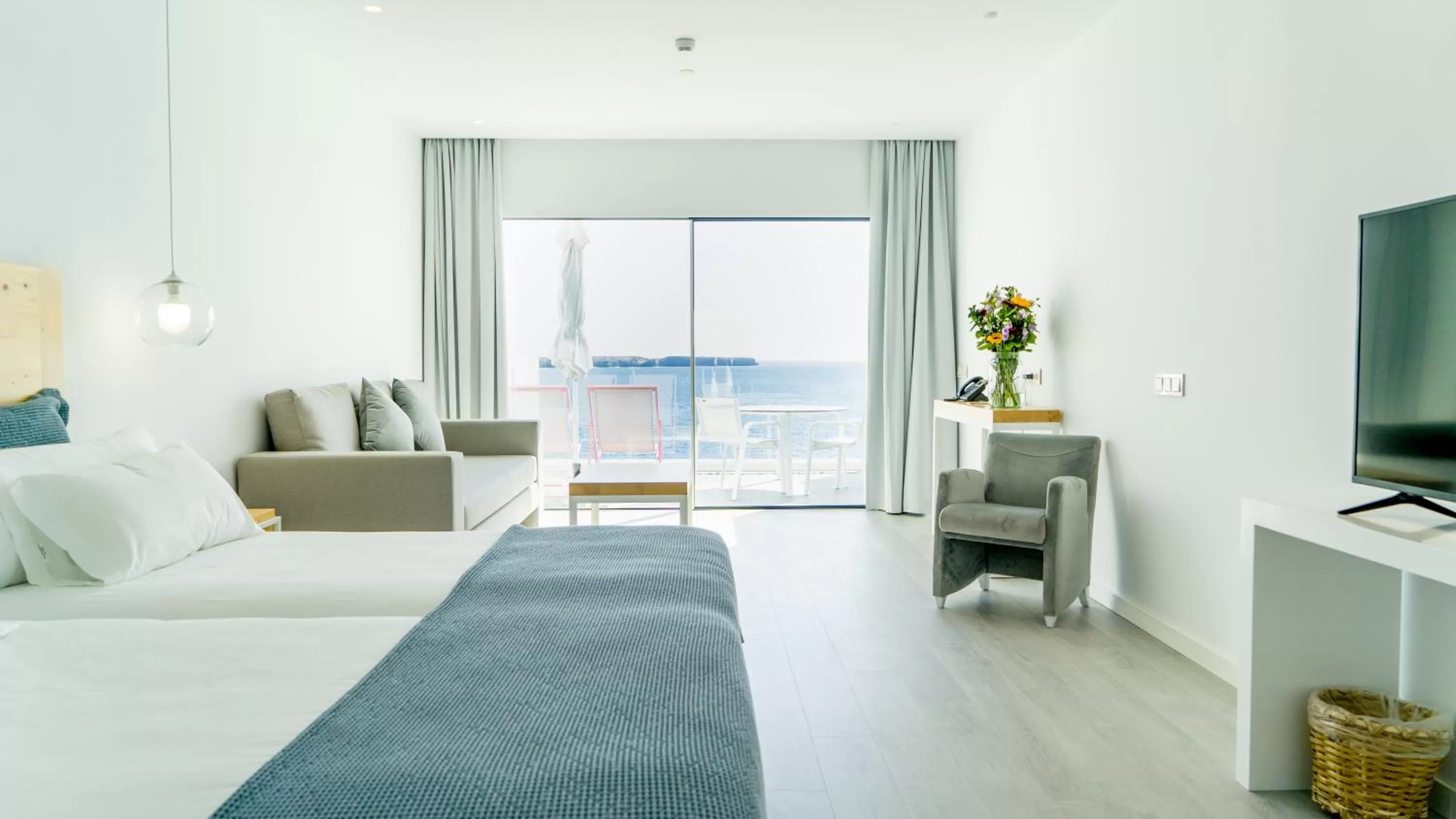 Bed in CalaLanzarote Suites Hotel - Adults Only