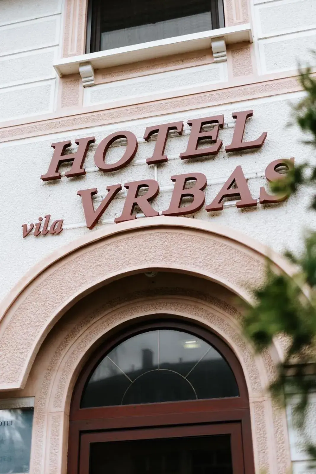 Property building in Hotel Vila Vrbas