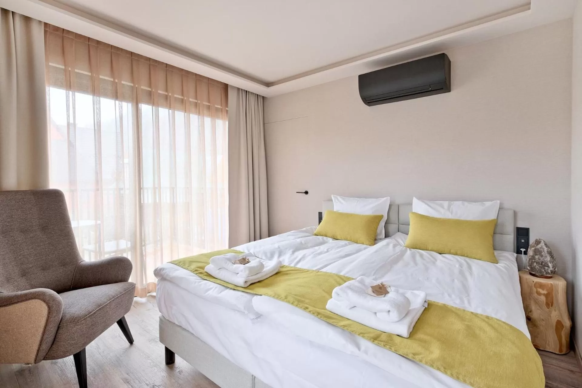 Bed in Harda House Friends & Spa