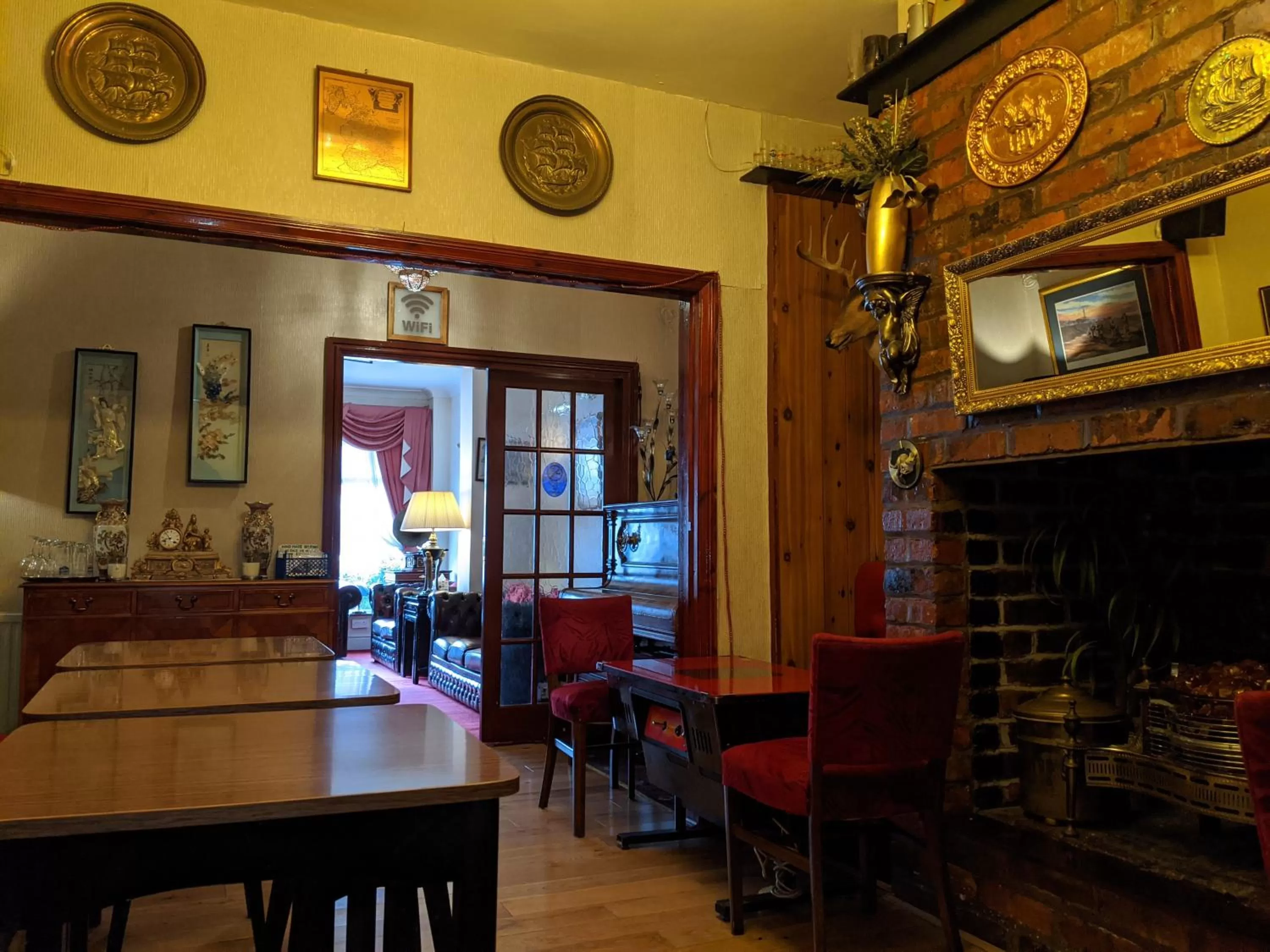 Seating area in The New Guilderoy Hotel