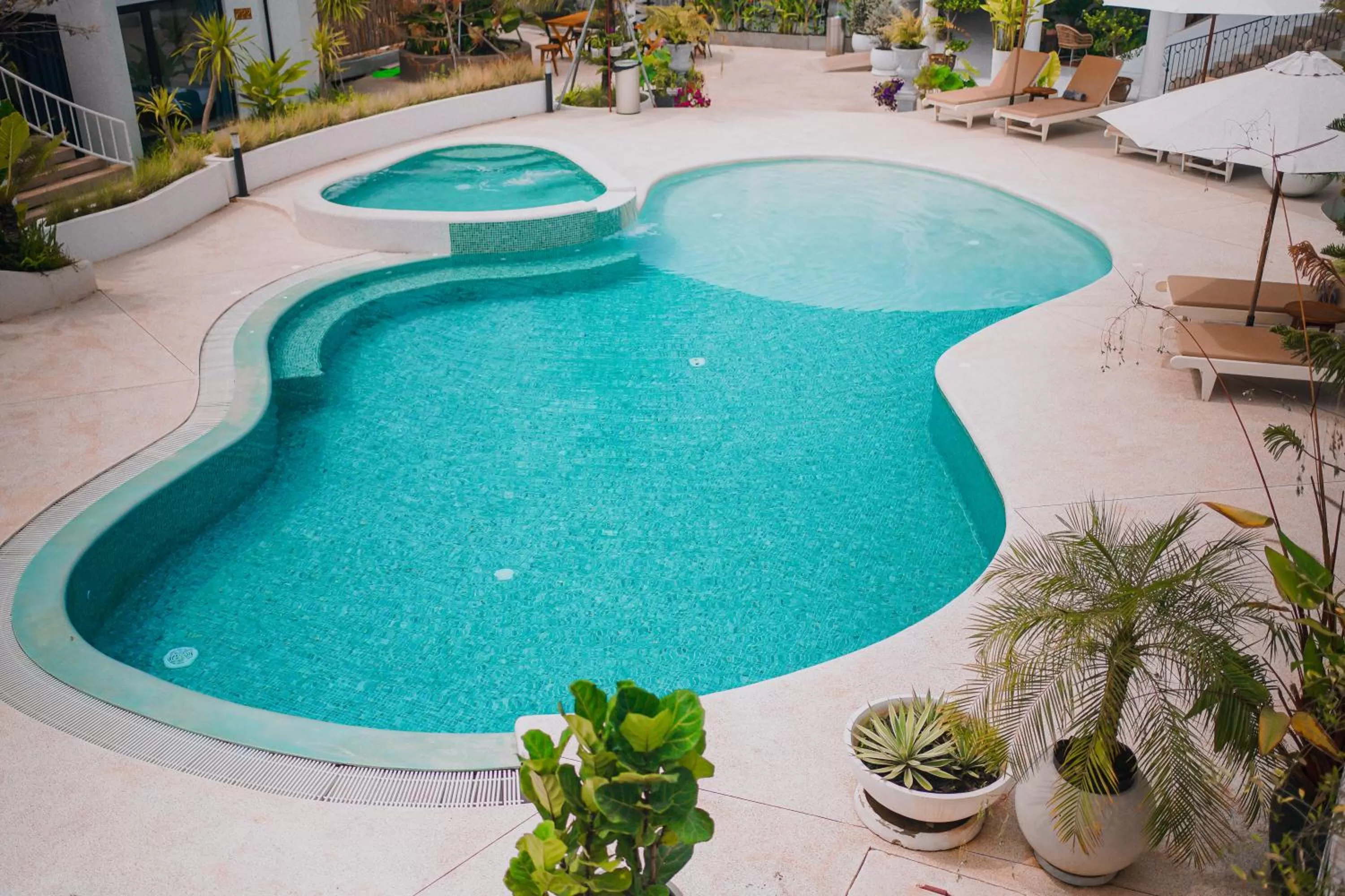 Swimming pool in Montagne Residence