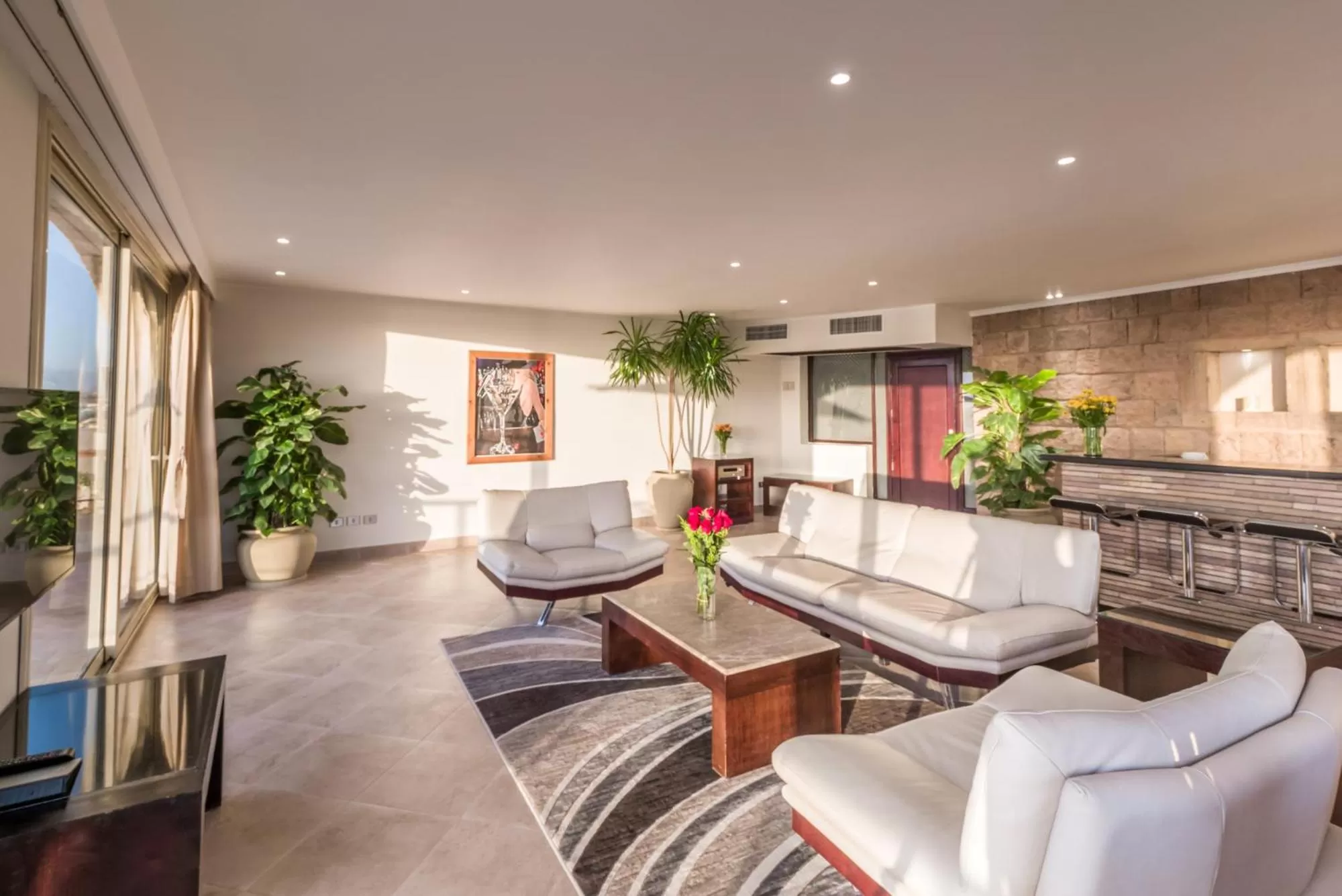 Living room in Fort Arabesque Resort, Spa & Villas