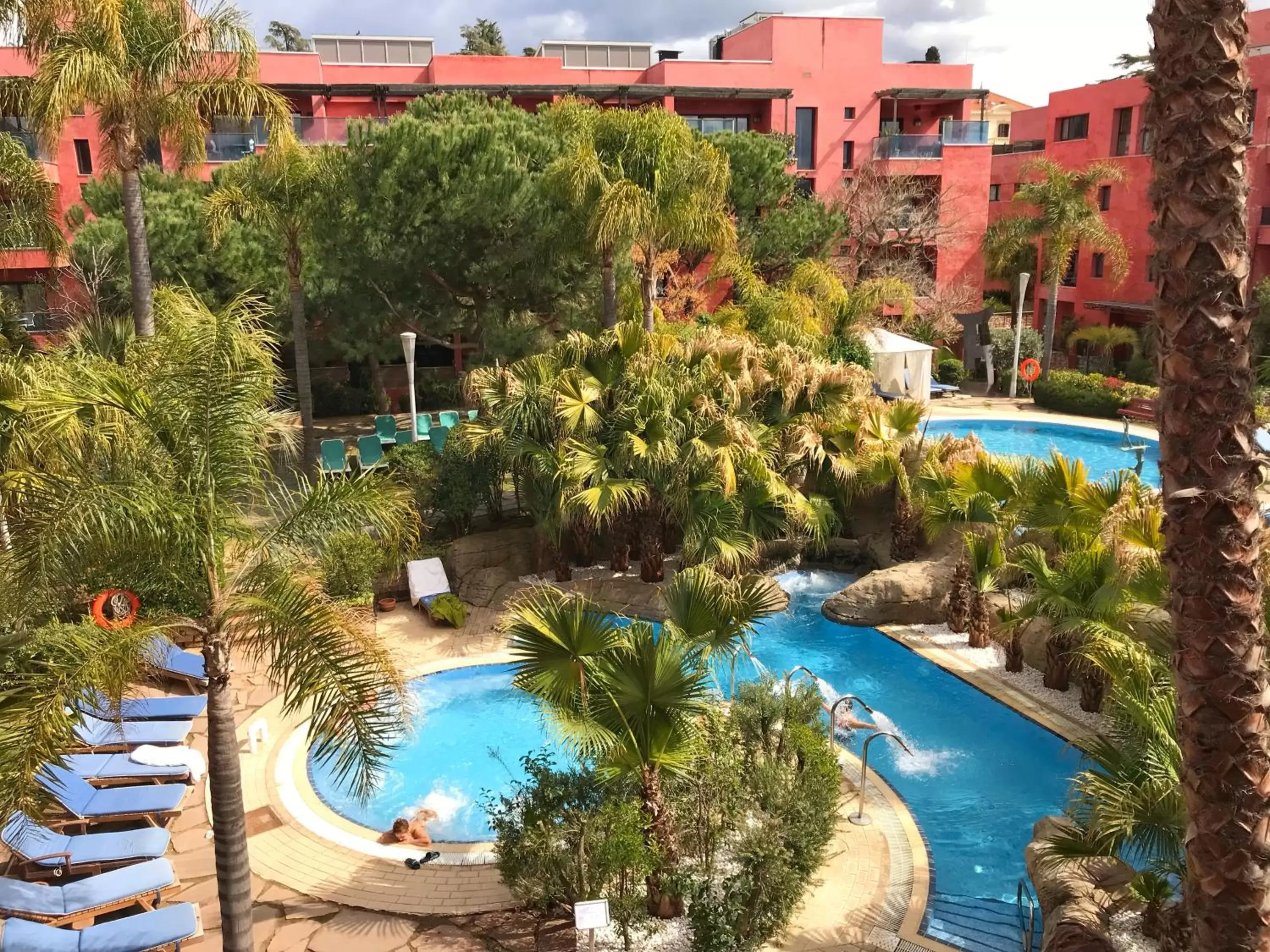 Spring, Pool View in Hotel Blancafort Spa Termal