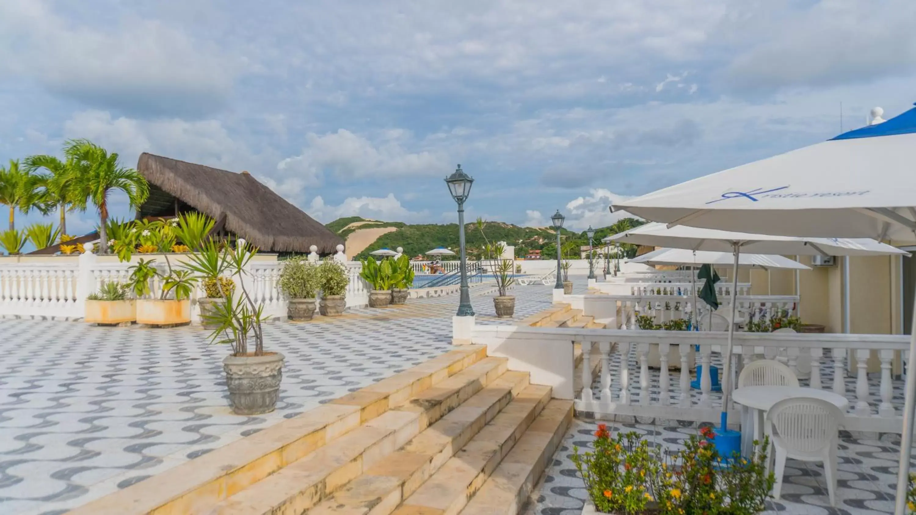 Balcony/Terrace, Swimming Pool in Kristie Resort Natal Hotel