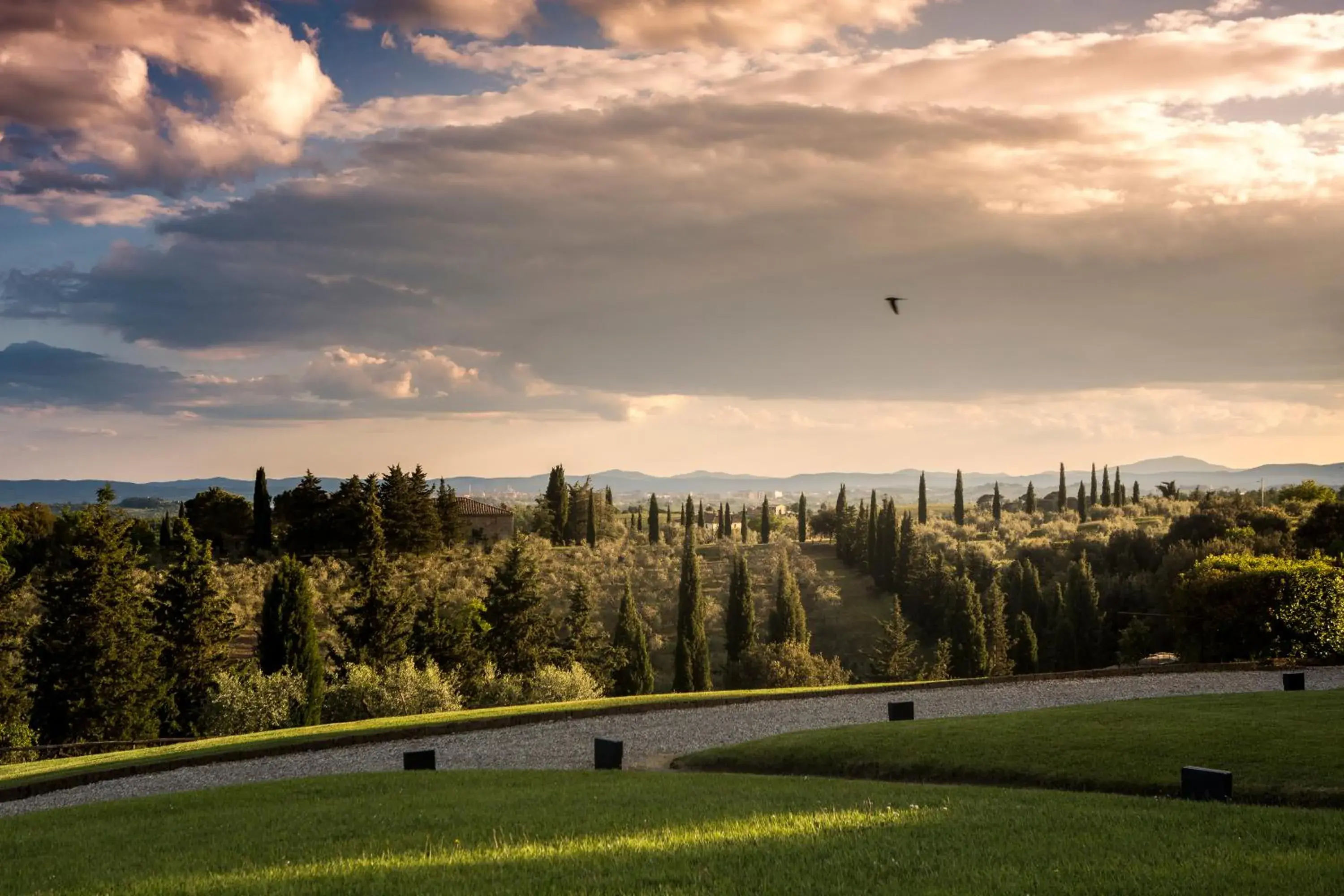 Garden view in Borgo Scopeto Wine & Country Relais